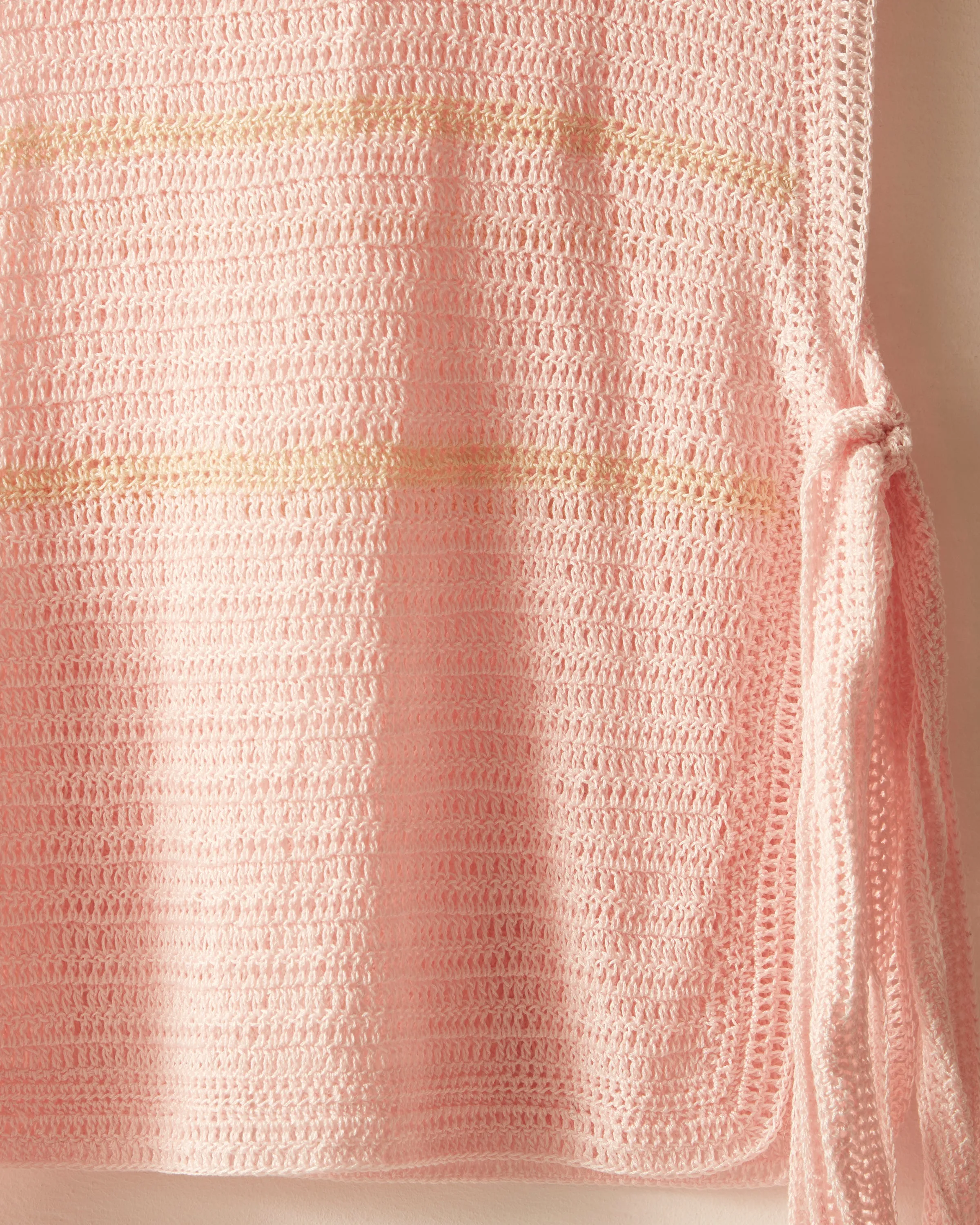 Delicate Stripe Crochet Dickie sold by BODE product image thumbnail 3