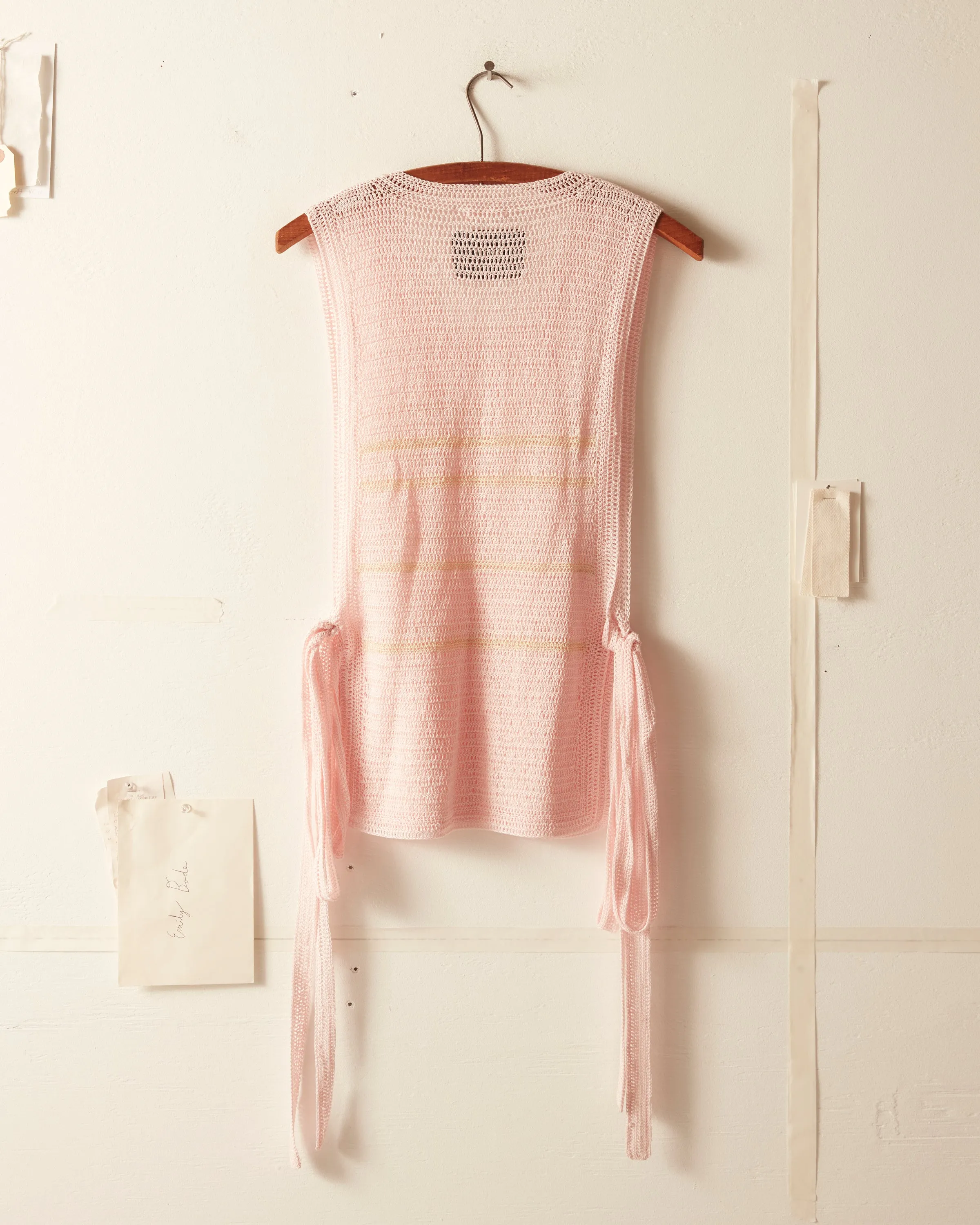 Delicate Stripe Crochet Dickie sold by BODE product image thumbnail 5