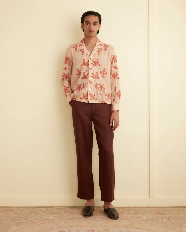 Bougainvillea Long Sleeve Shirt sold by BODE