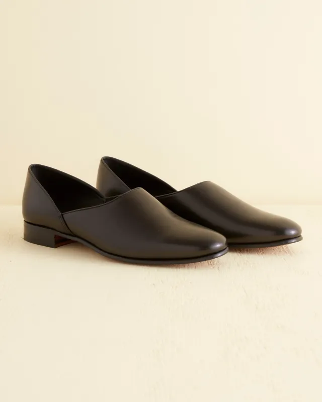 Leather House Shoes - Black sold by BODE