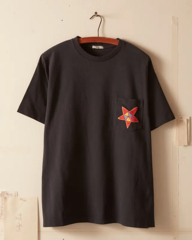Star Pocket Tee - Midnight sold by BODE