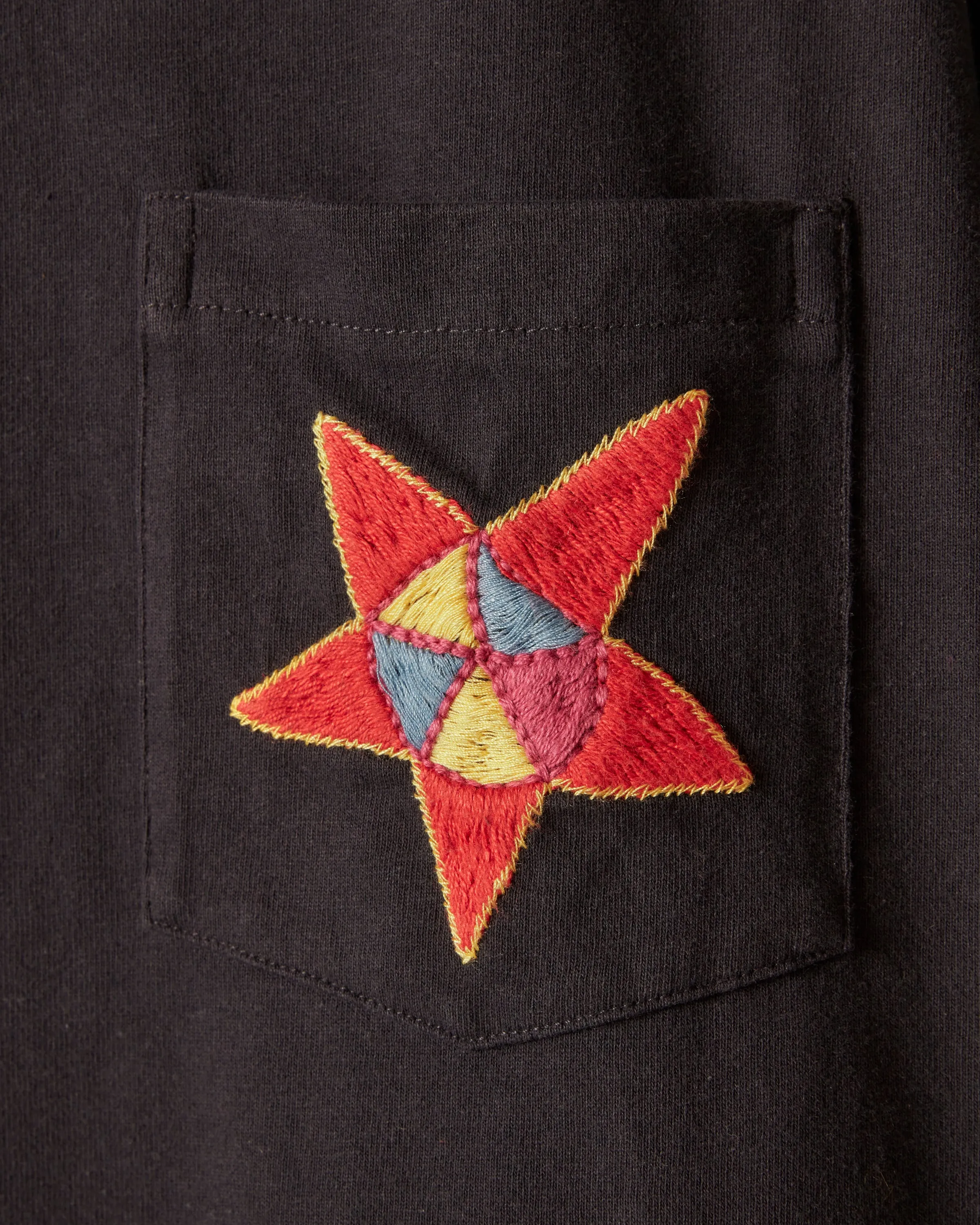 Star Pocket Tee - Midnight sold by BODE product image thumbnail 3