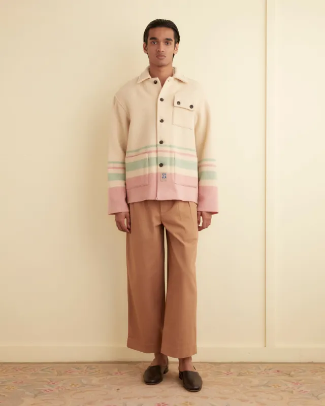 Ramcrest Stripe Jacket - S/M sold by BODE