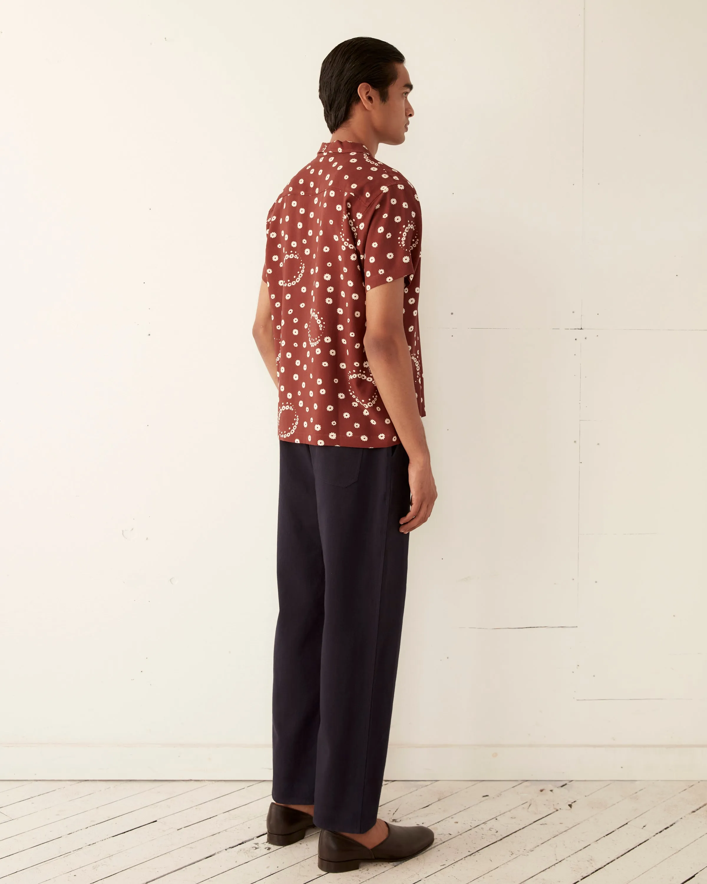 Fleur d'Air Short Sleeve Shirt sold by BODE product image thumbnail 4