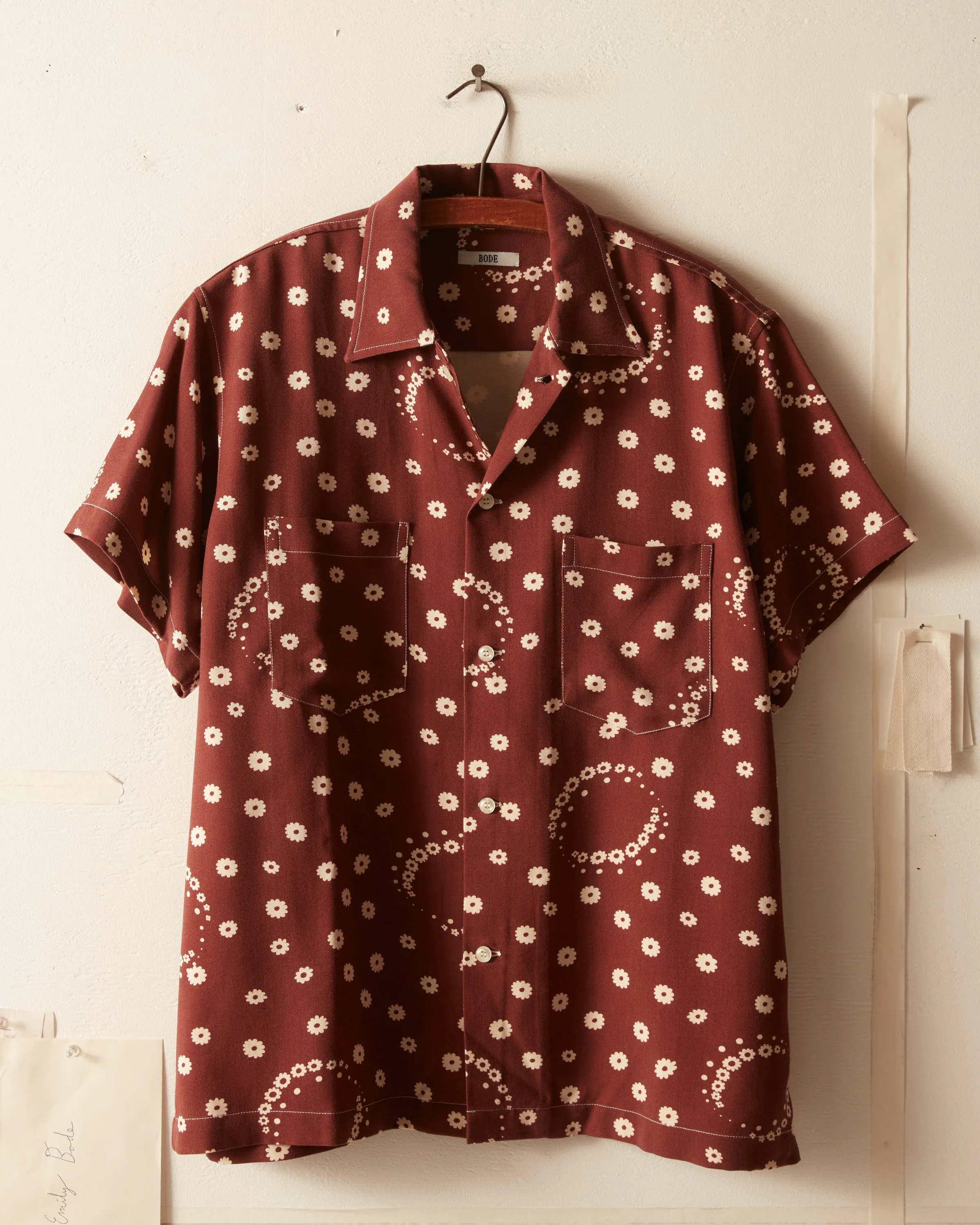 Fleur d'Air Short Sleeve Shirt sold by BODE product image thumbnail 2