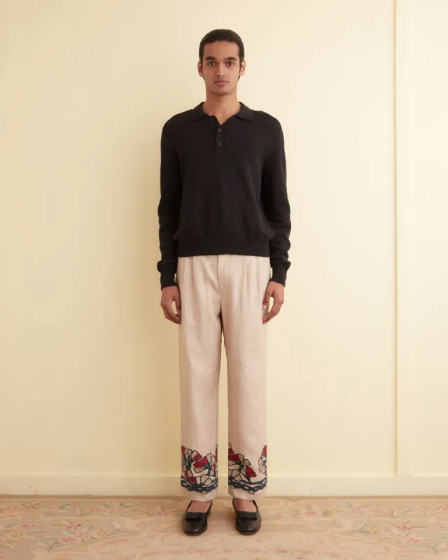 Garden Lattice Trousers sold by BODE