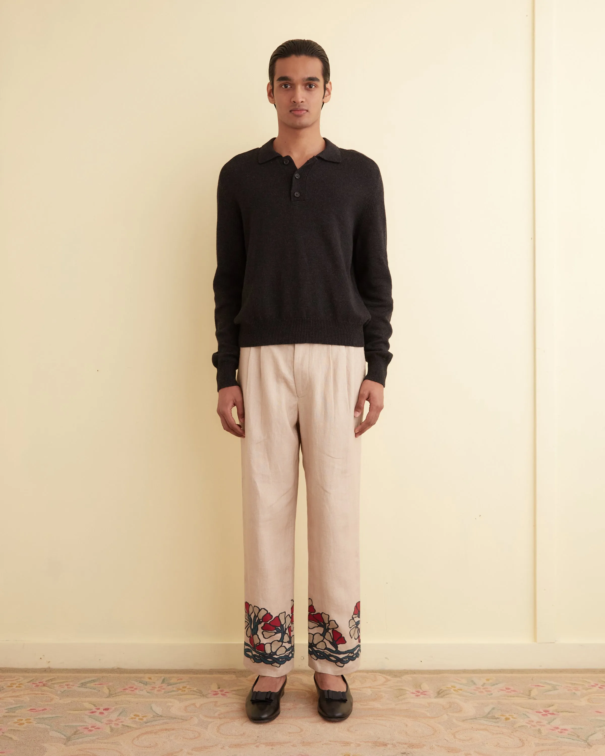 Garden Lattice Trousers sold by BODE