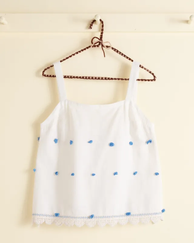 Sapphire Bouquet Top - S sold by BODE