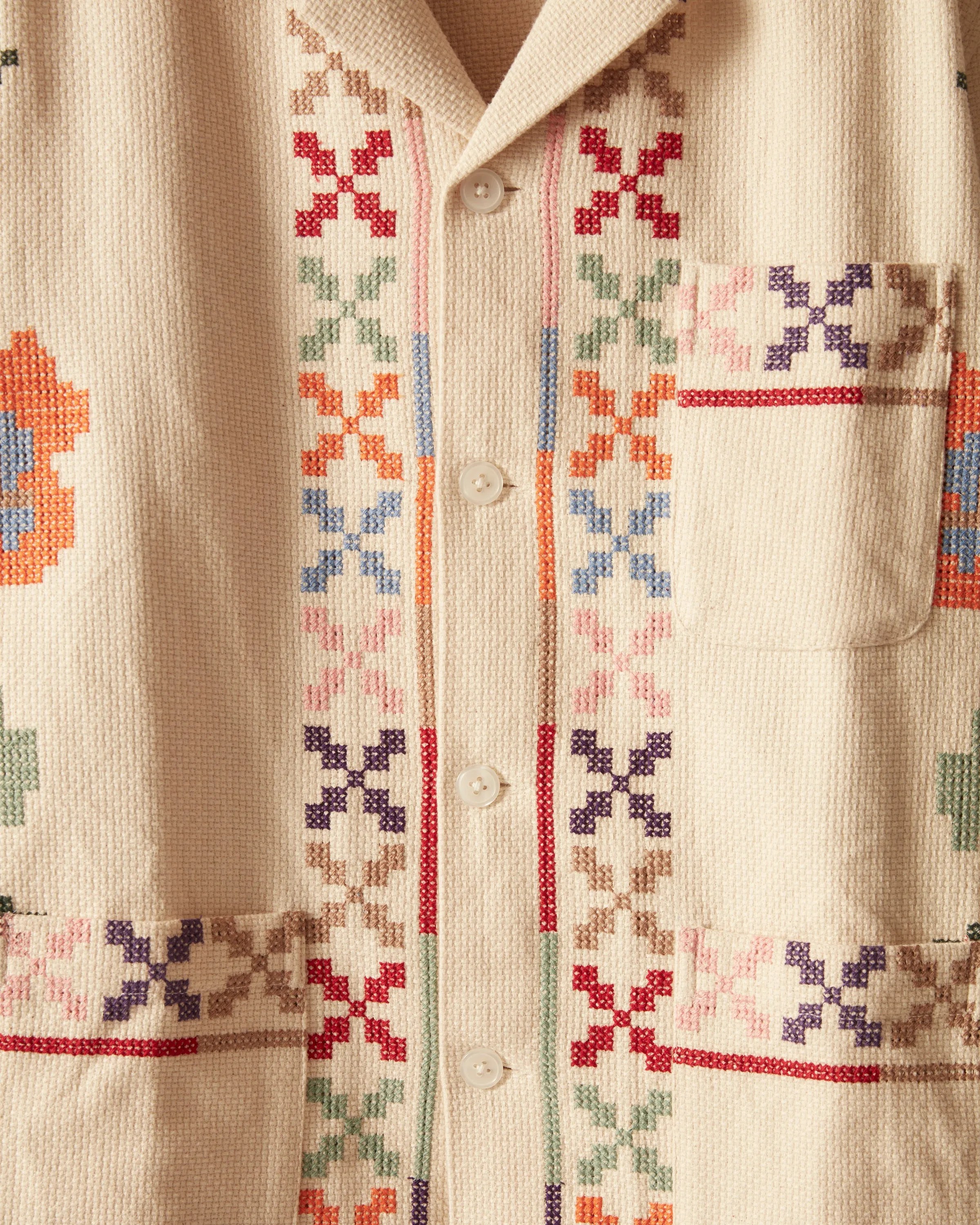 Prisma Overshirt sold by BODE product image thumbnail 3