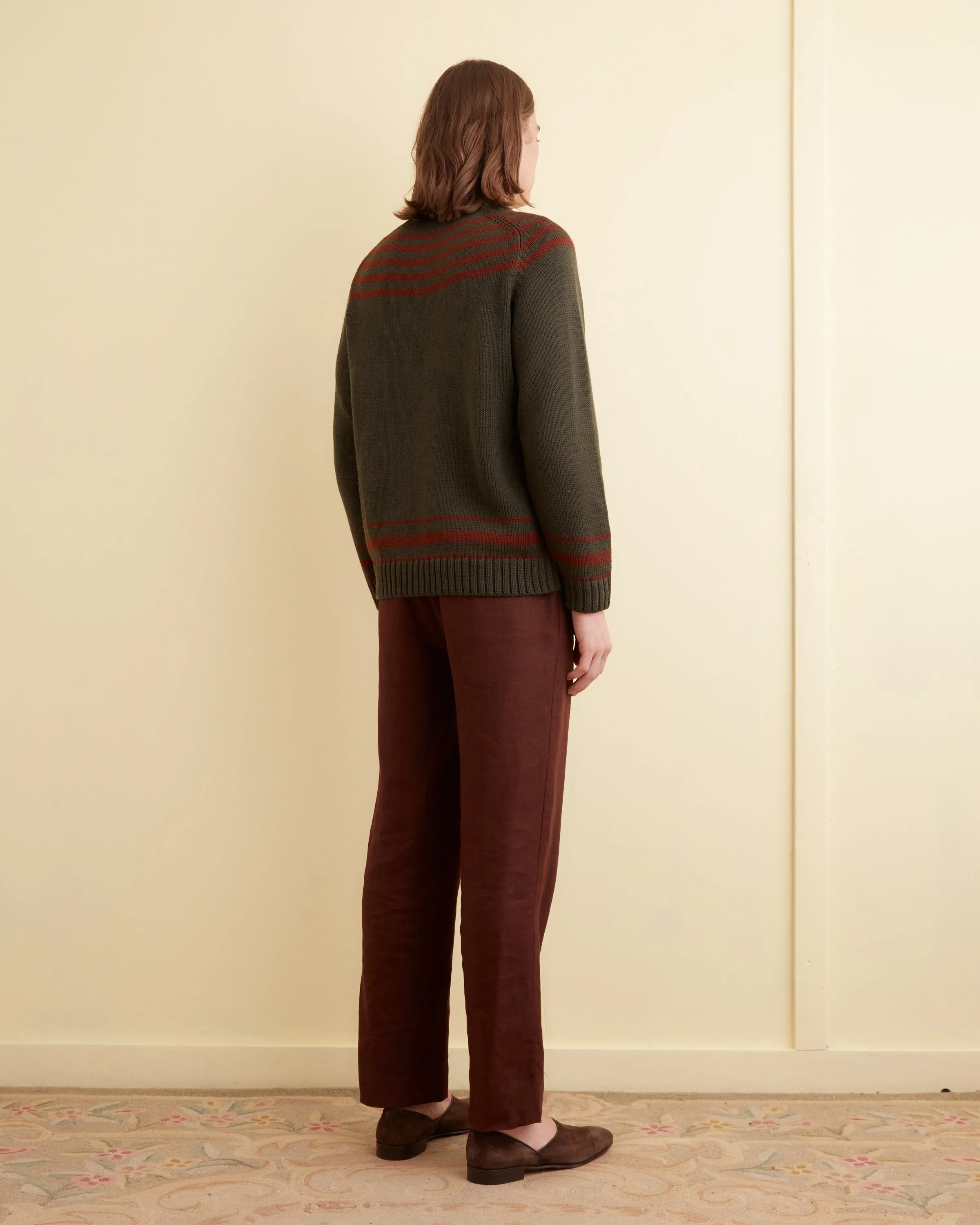 Pony Lasso Sweater - Green Multi sold by BODE product image thumbnail 3