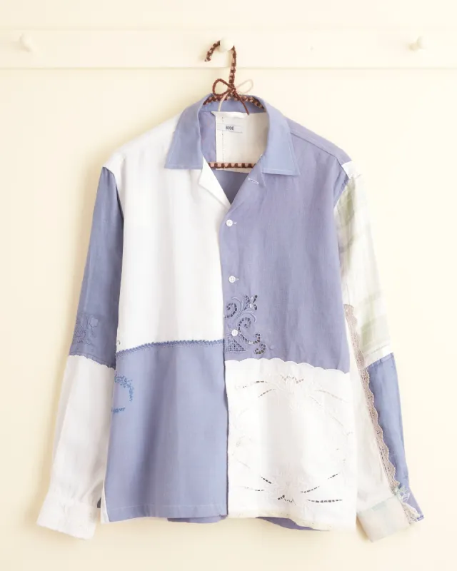 Patchwork Napkin Long Sleeve Shirt sold by BODE