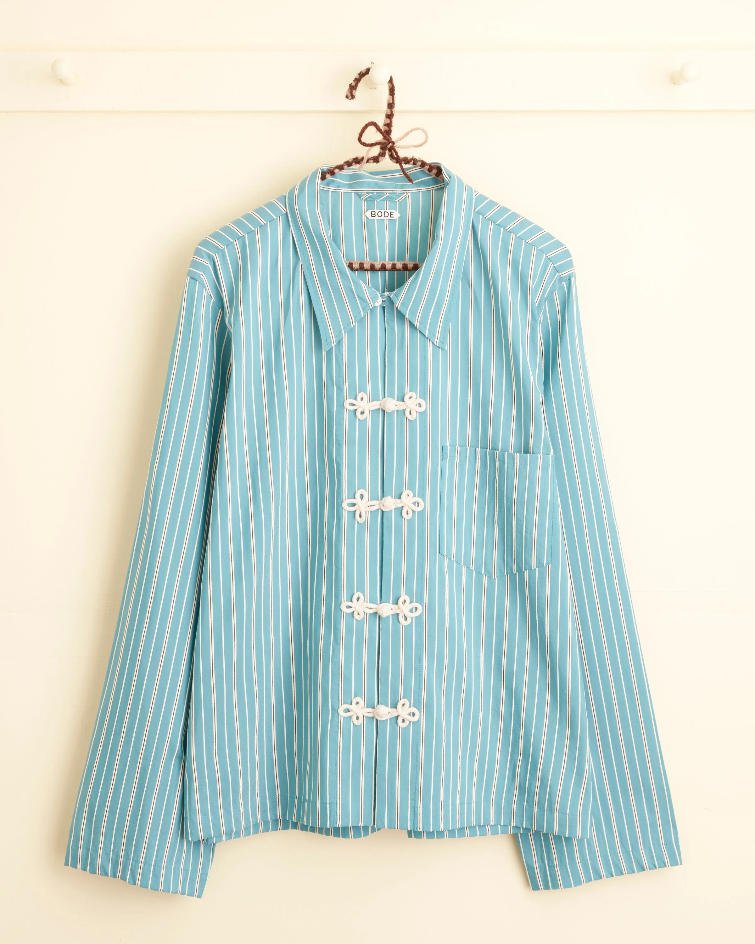 Shore Stripe Long Sleeve Shirt sold by BODE