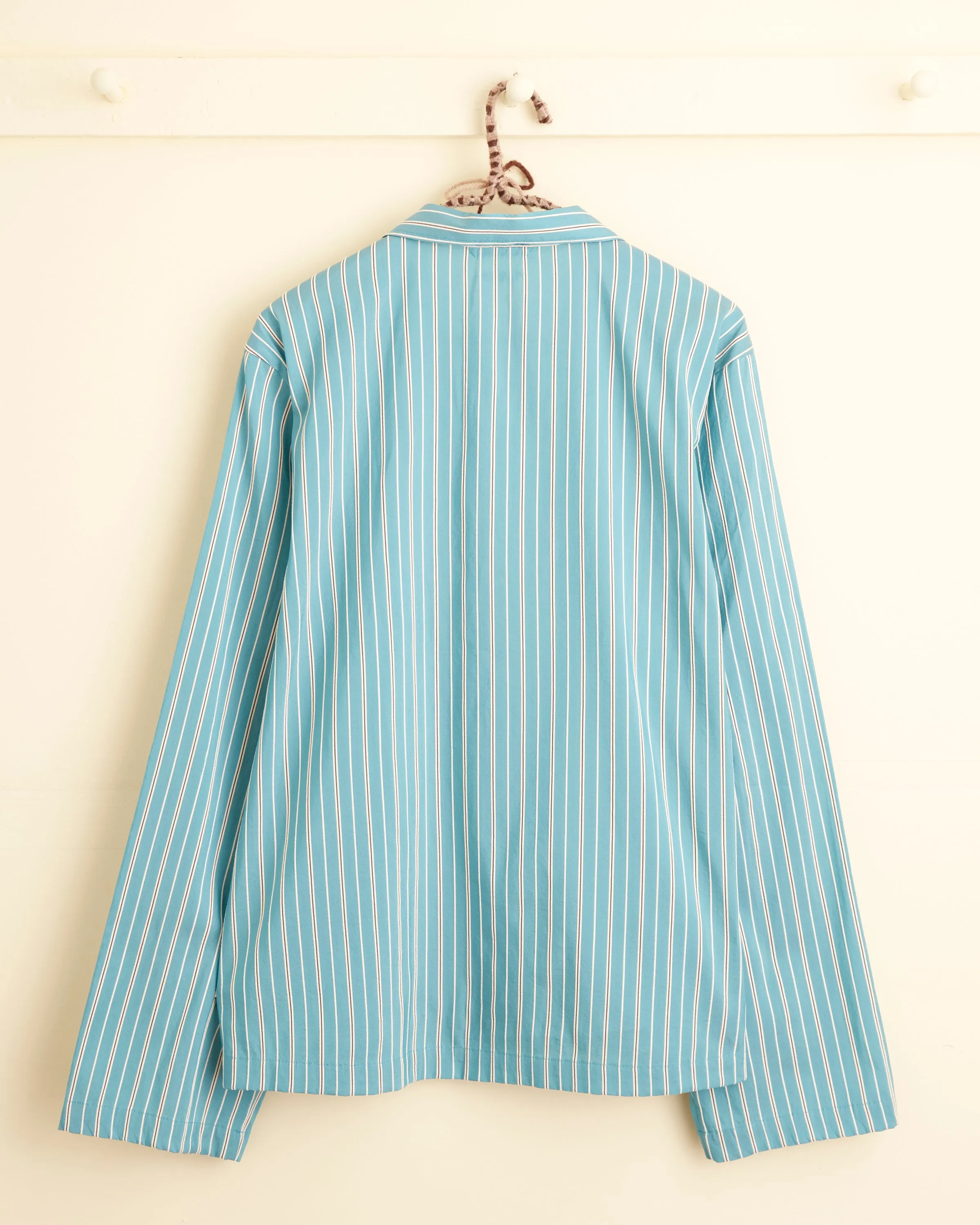 Shore Stripe Long Sleeve Shirt sold by BODE product image thumbnail 3
