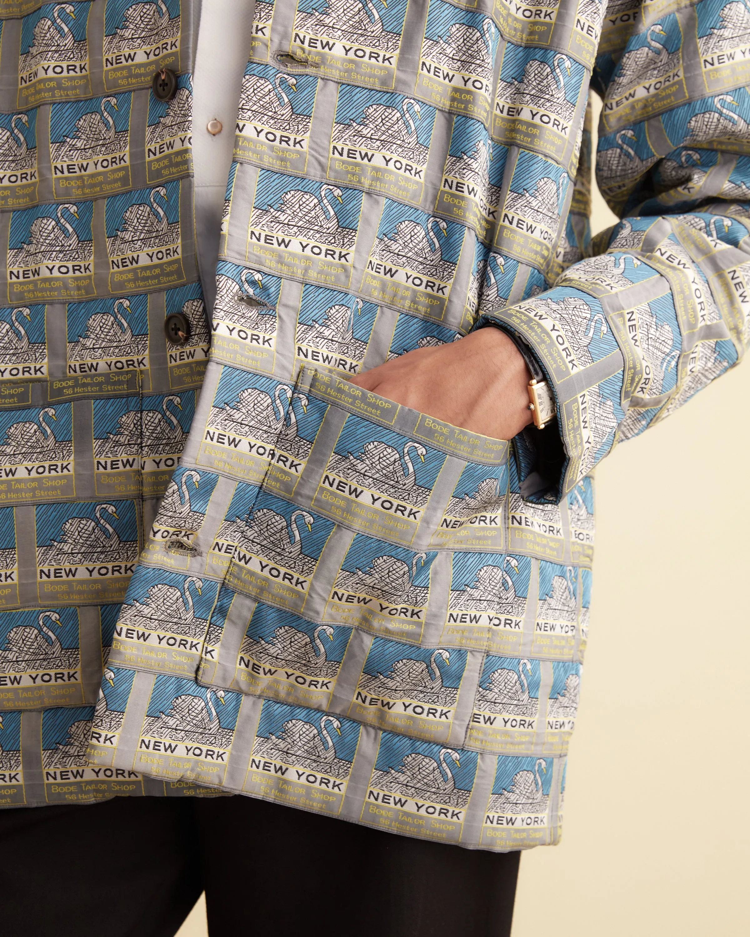 Swan Label Coat sold by BODE product image thumbnail 2