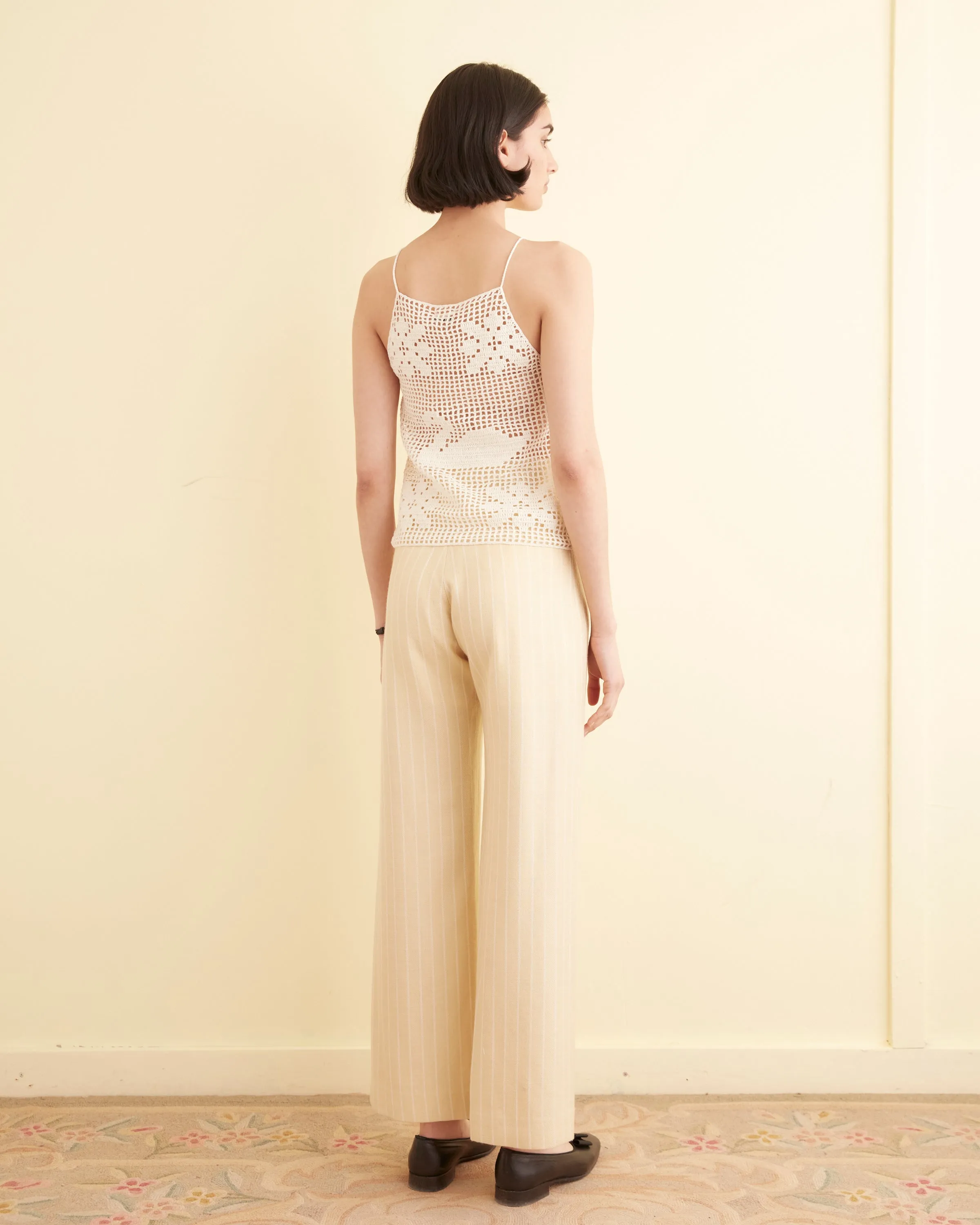 Mansfield Tank - Cream sold by BODE product image thumbnail 3