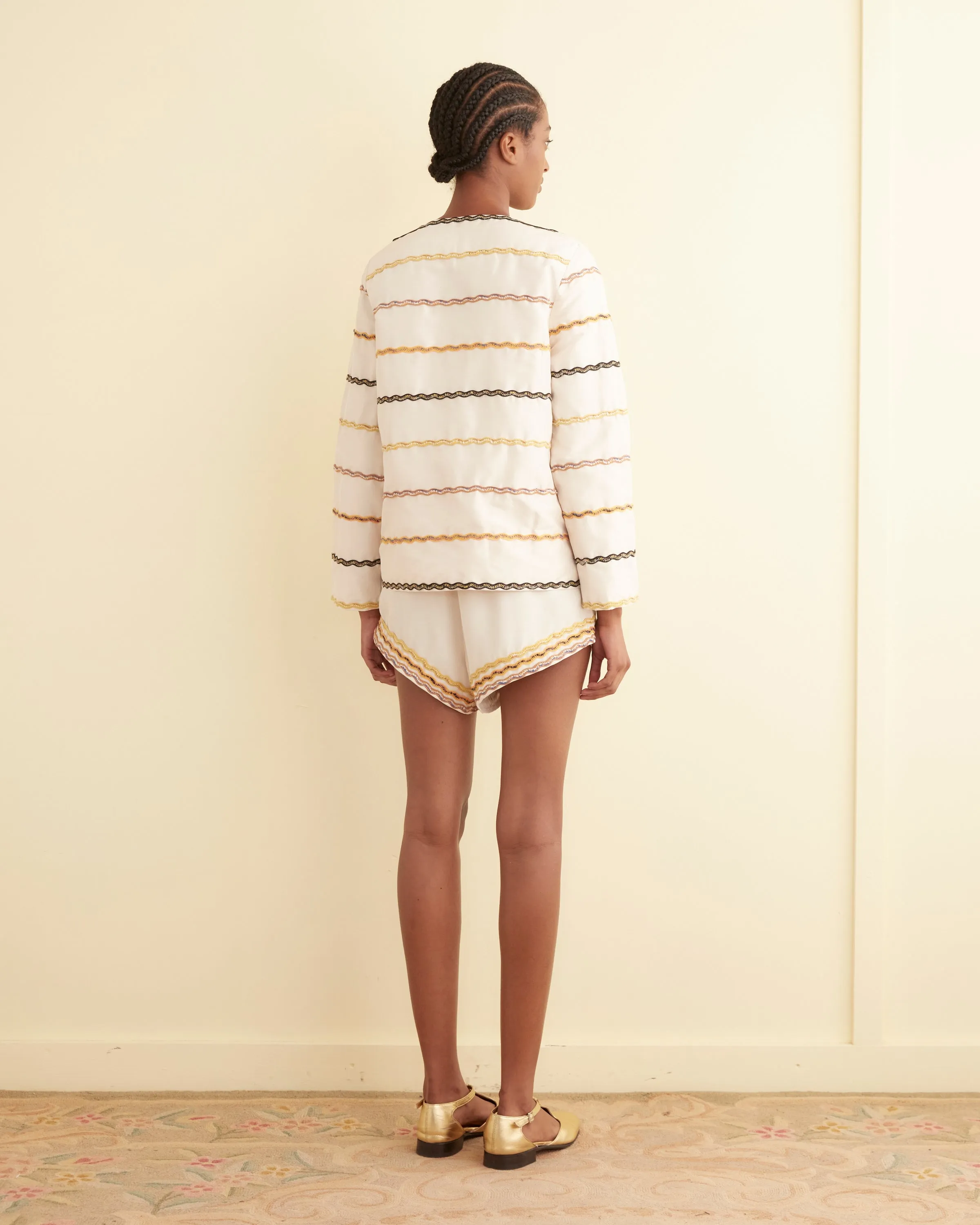 Rickrack Stripe Bombora Jacket sold by BODE product image thumbnail 3