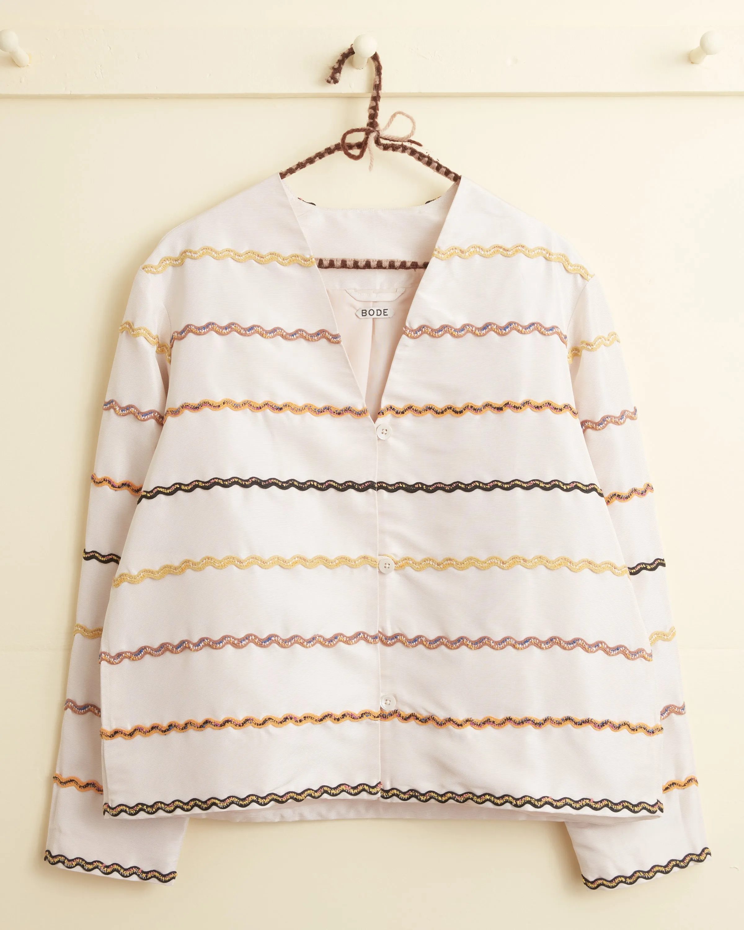 Rickrack Stripe Bombora Jacket sold by BODE product image thumbnail 4