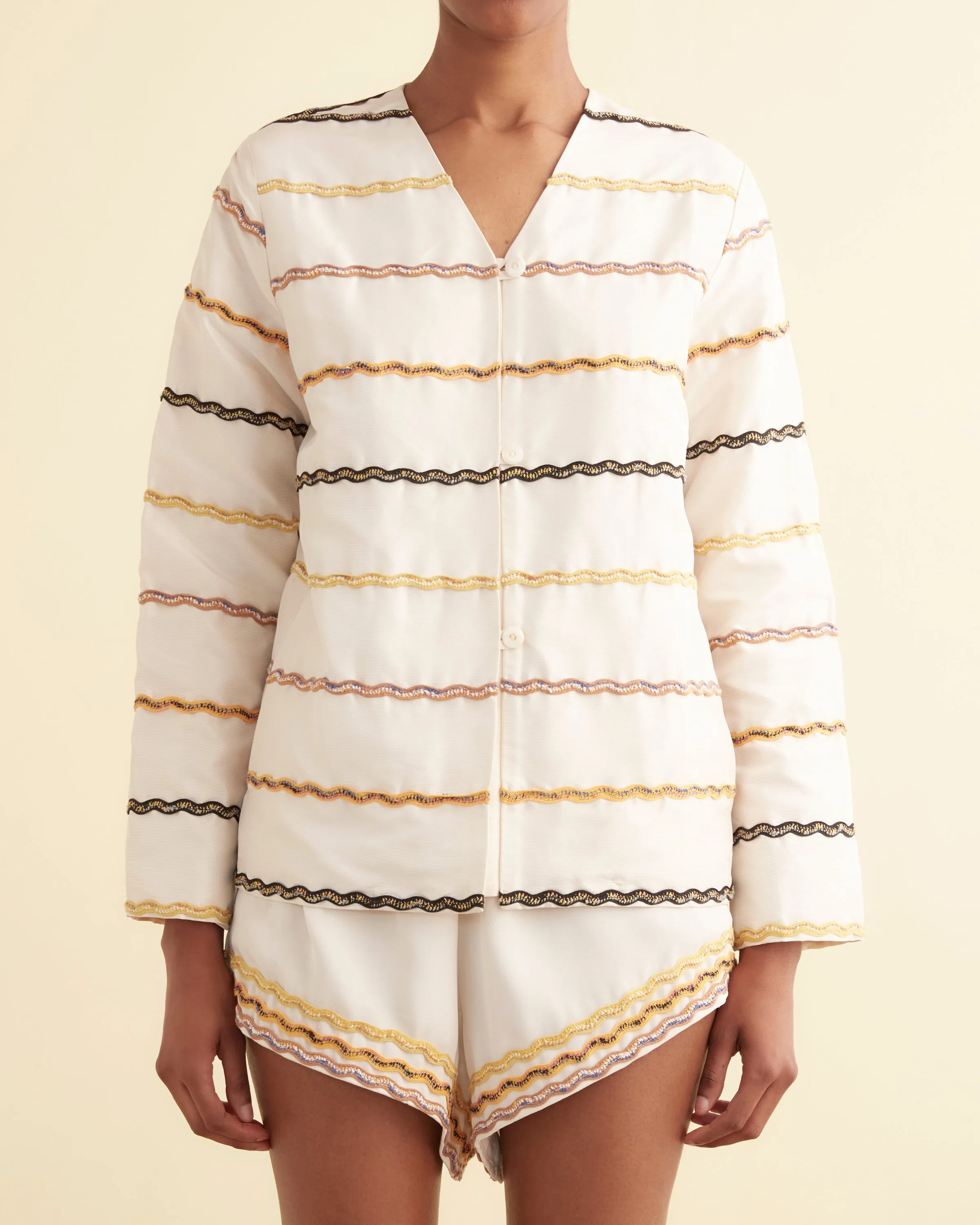 Rickrack Stripe Bombora Jacket sold by BODE product image thumbnail 2