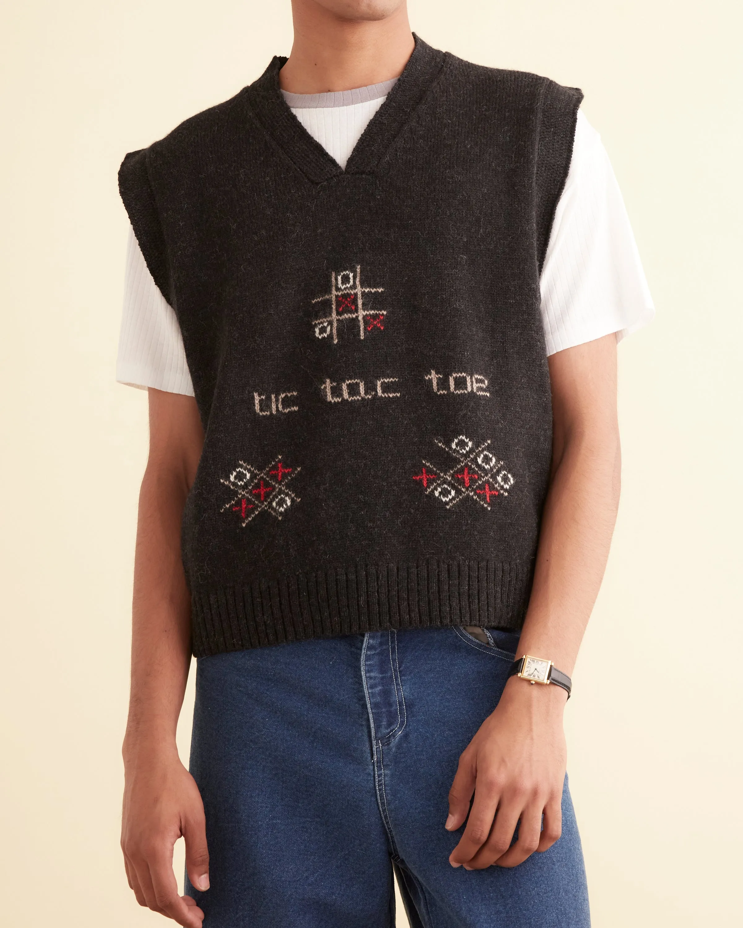 Tic Tac Toe Vest sold by BODE product image thumbnail 2