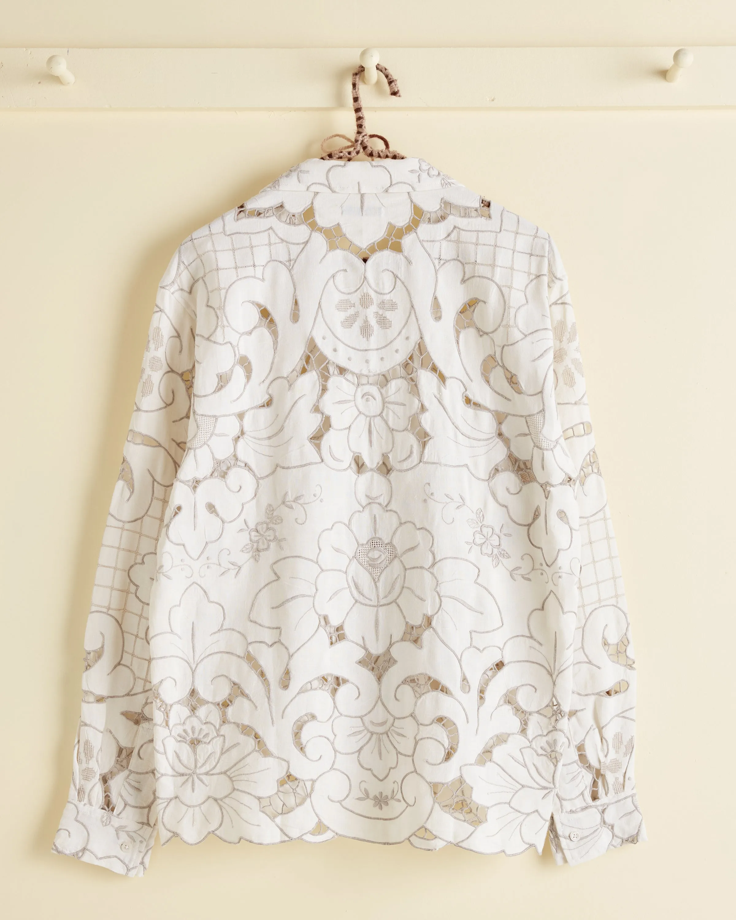 Vanilla Leaf Long Sleeve Shirt - S/M sold by BODE product image thumbnail 3