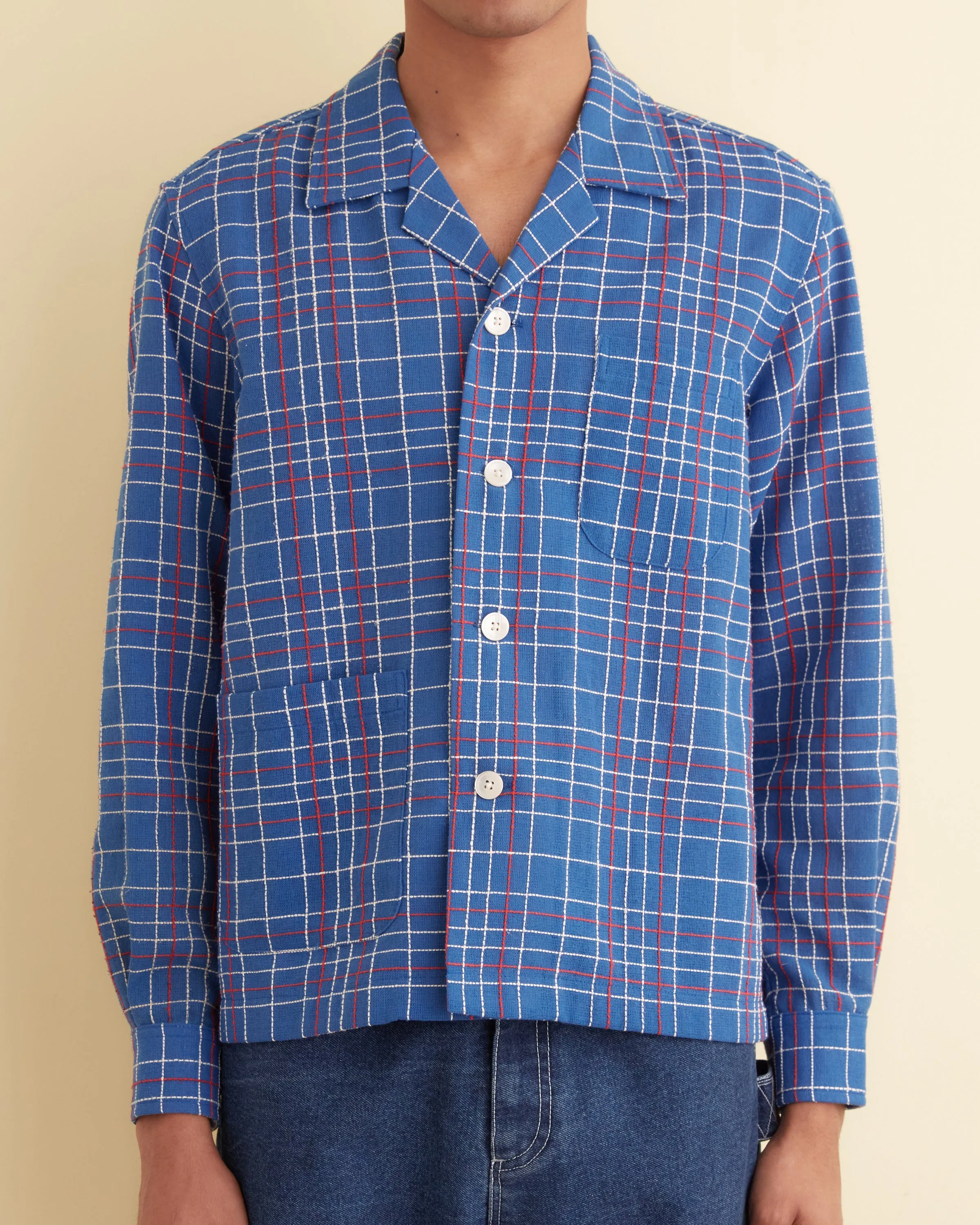 Mathematics Grid Long Sleeve Shirt - M sold by BODE product image thumbnail 2
