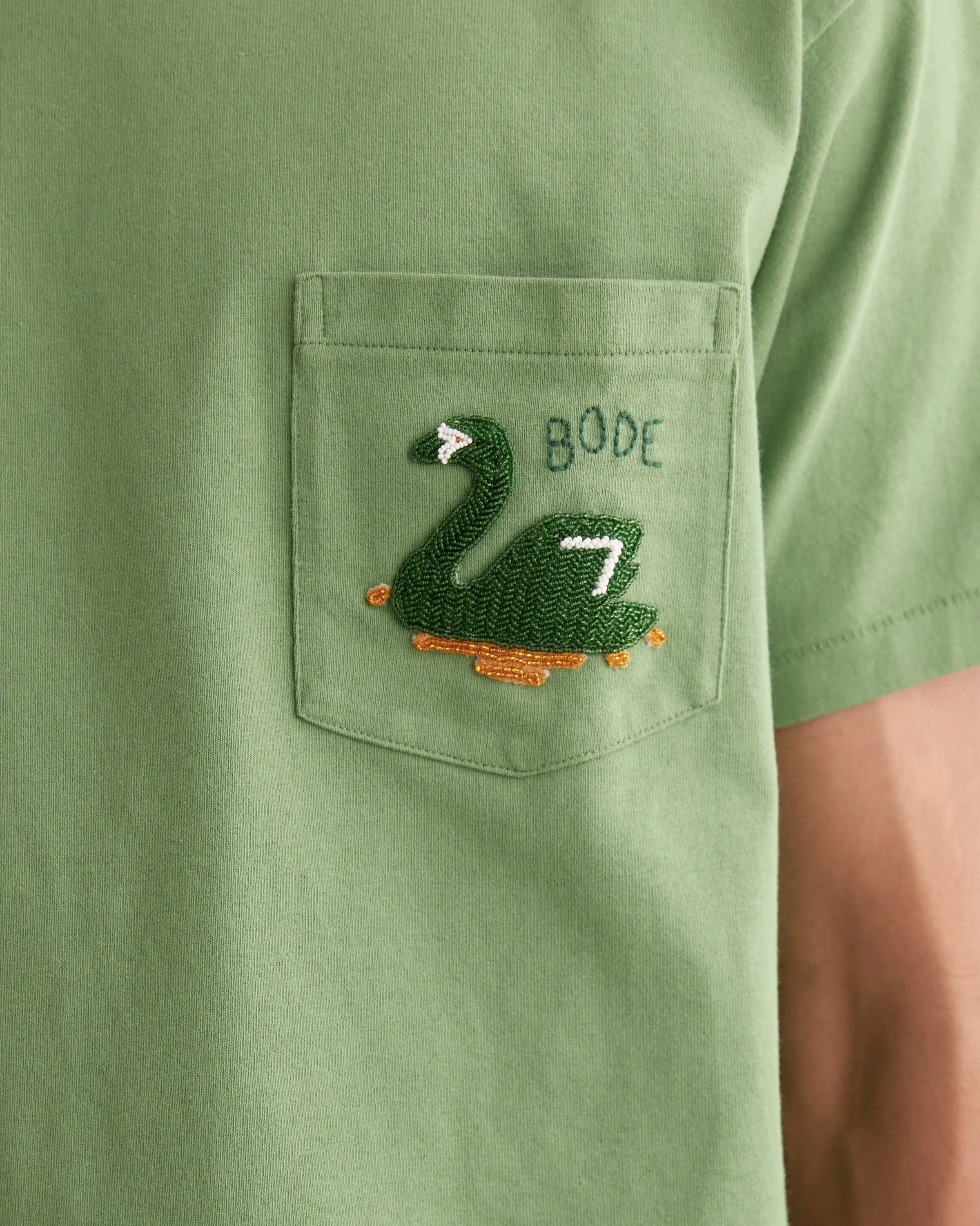 Swan Pocket Tee sold by BODE product image thumbnail 2