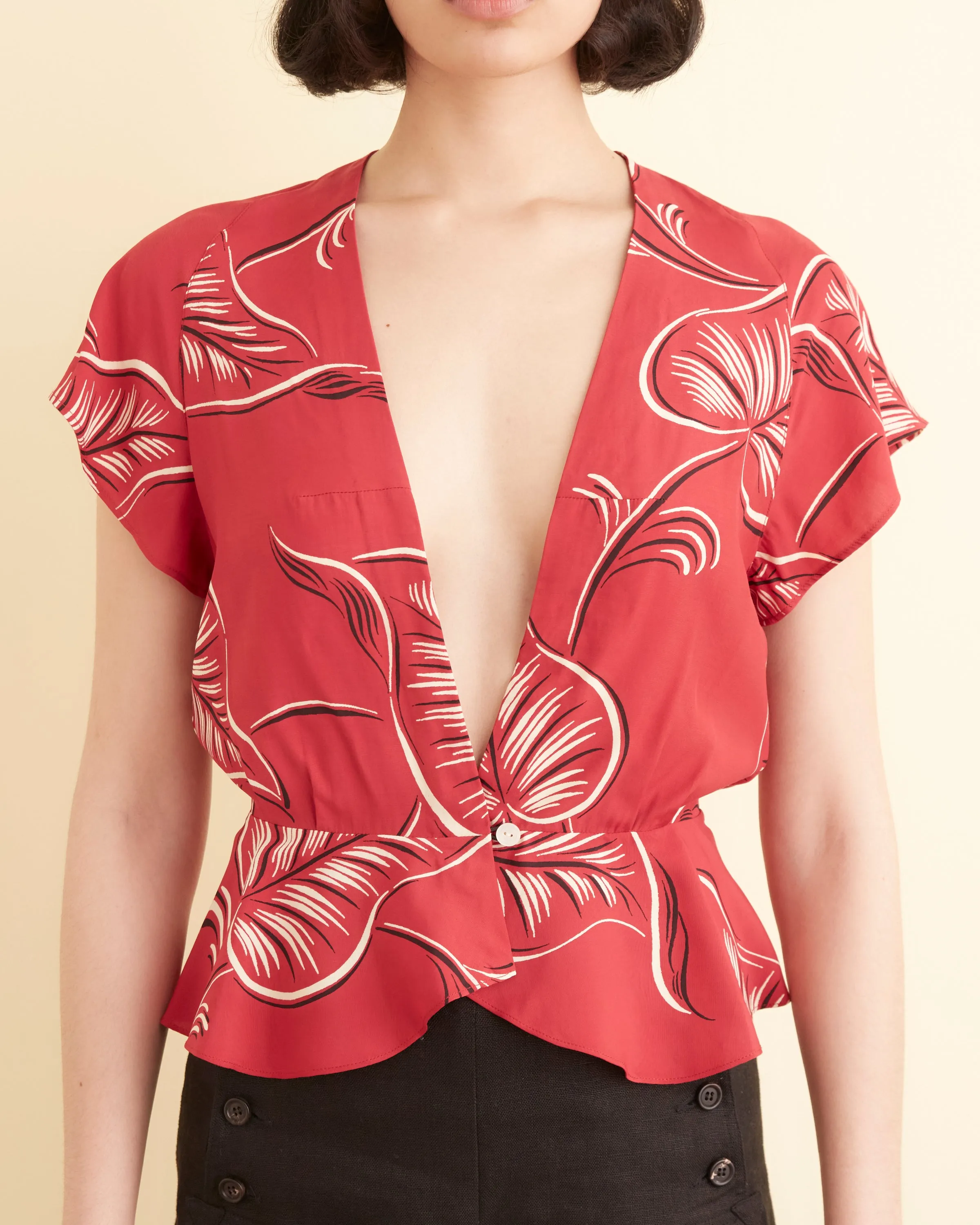Creeping Begonia Freya Top sold by BODE product image thumbnail 3