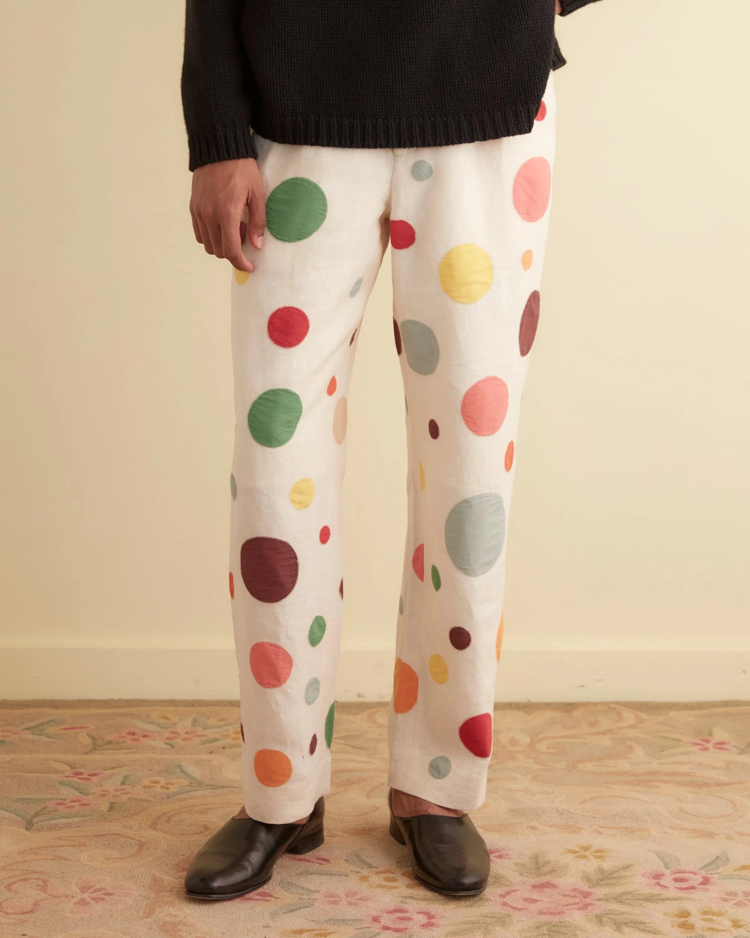 Dotted Appliqué Trousers sold by BODE product image thumbnail 2