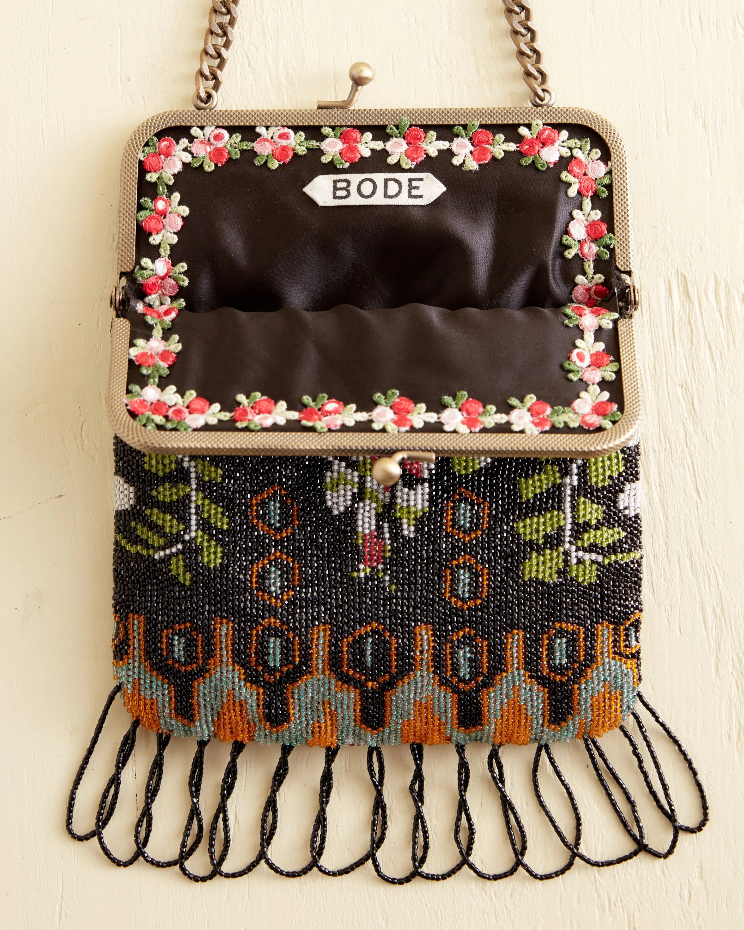 Rosette Beaded Frame Bag sold by BODE product image thumbnail 2
