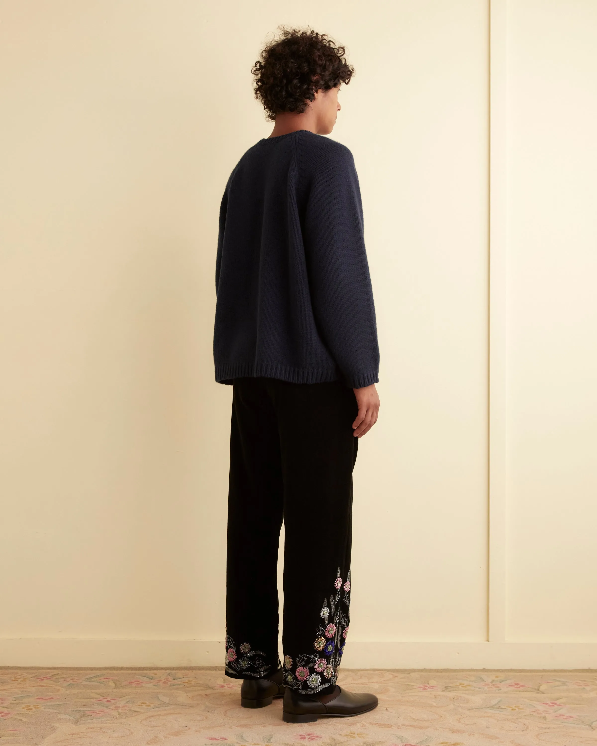 Beaded Noon Flower Trousers sold by BODE product image thumbnail 3