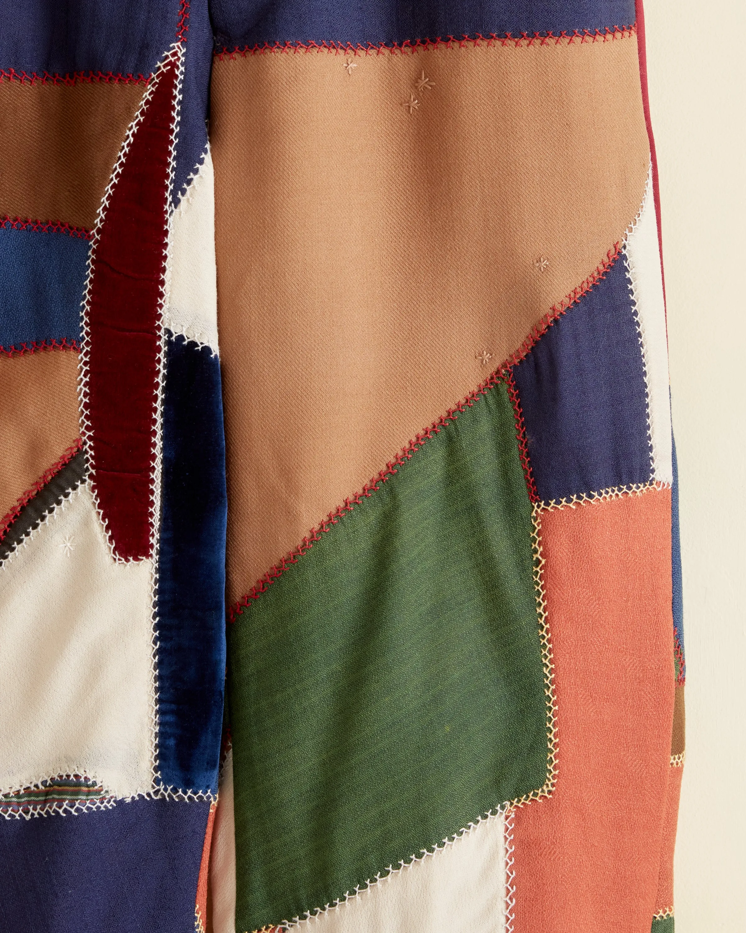 Feather Stitch Quilt Trousers - 30 sold by BODE product image thumbnail 3