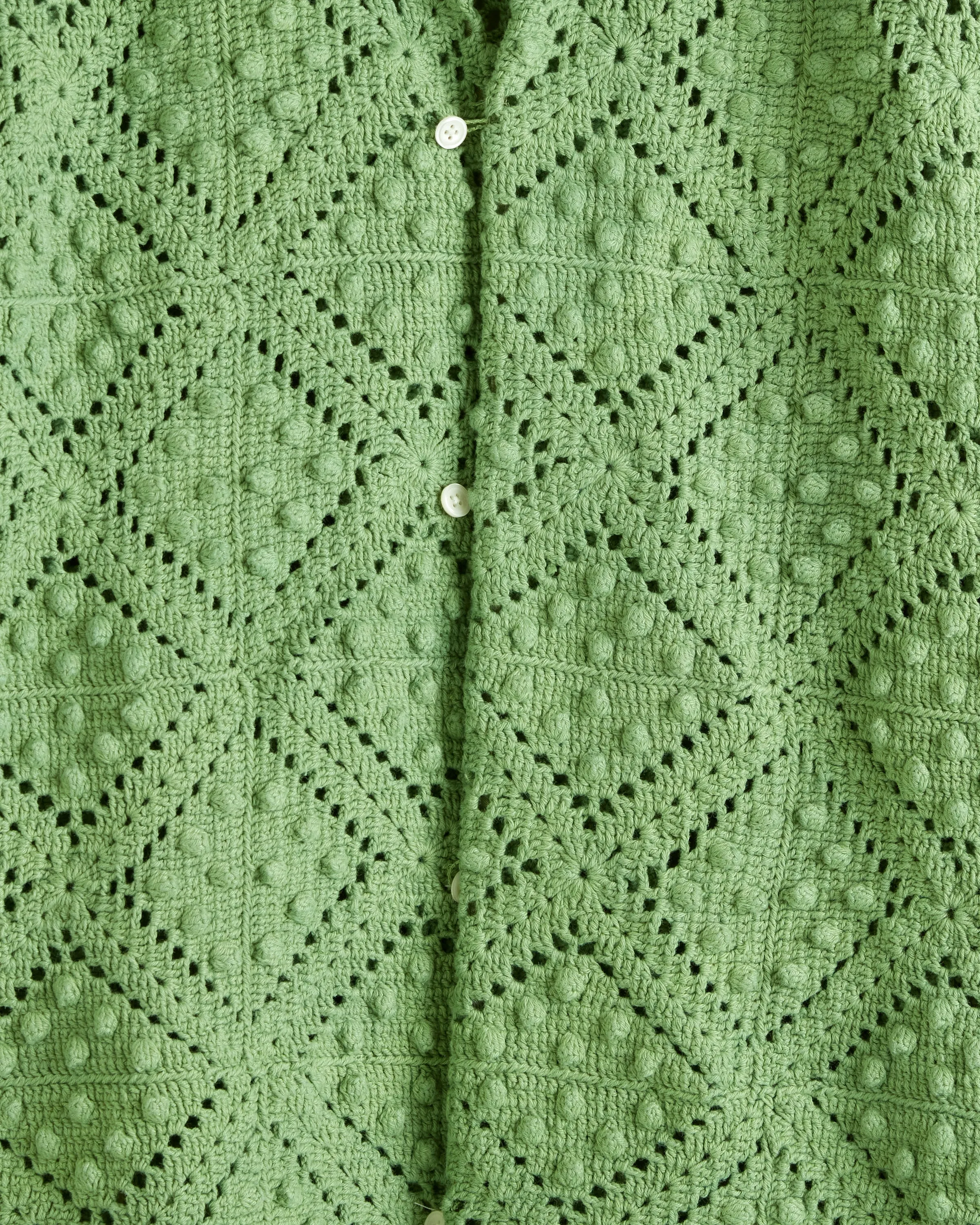 Verdant Diamond Long Sleeve Shirt - M/L sold by BODE product image thumbnail 2