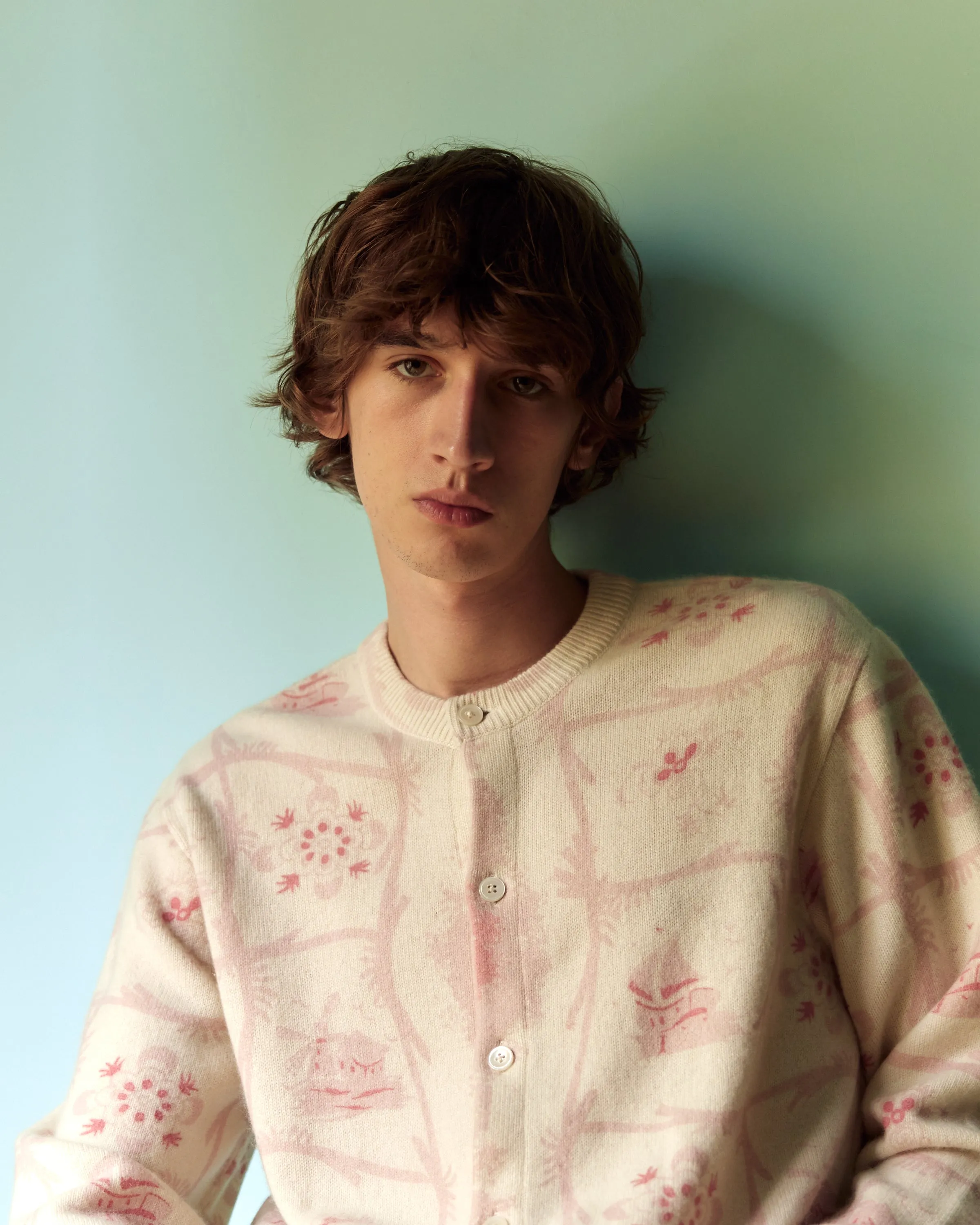 Printed Mill Cardigan sold by BODE product image thumbnail 5