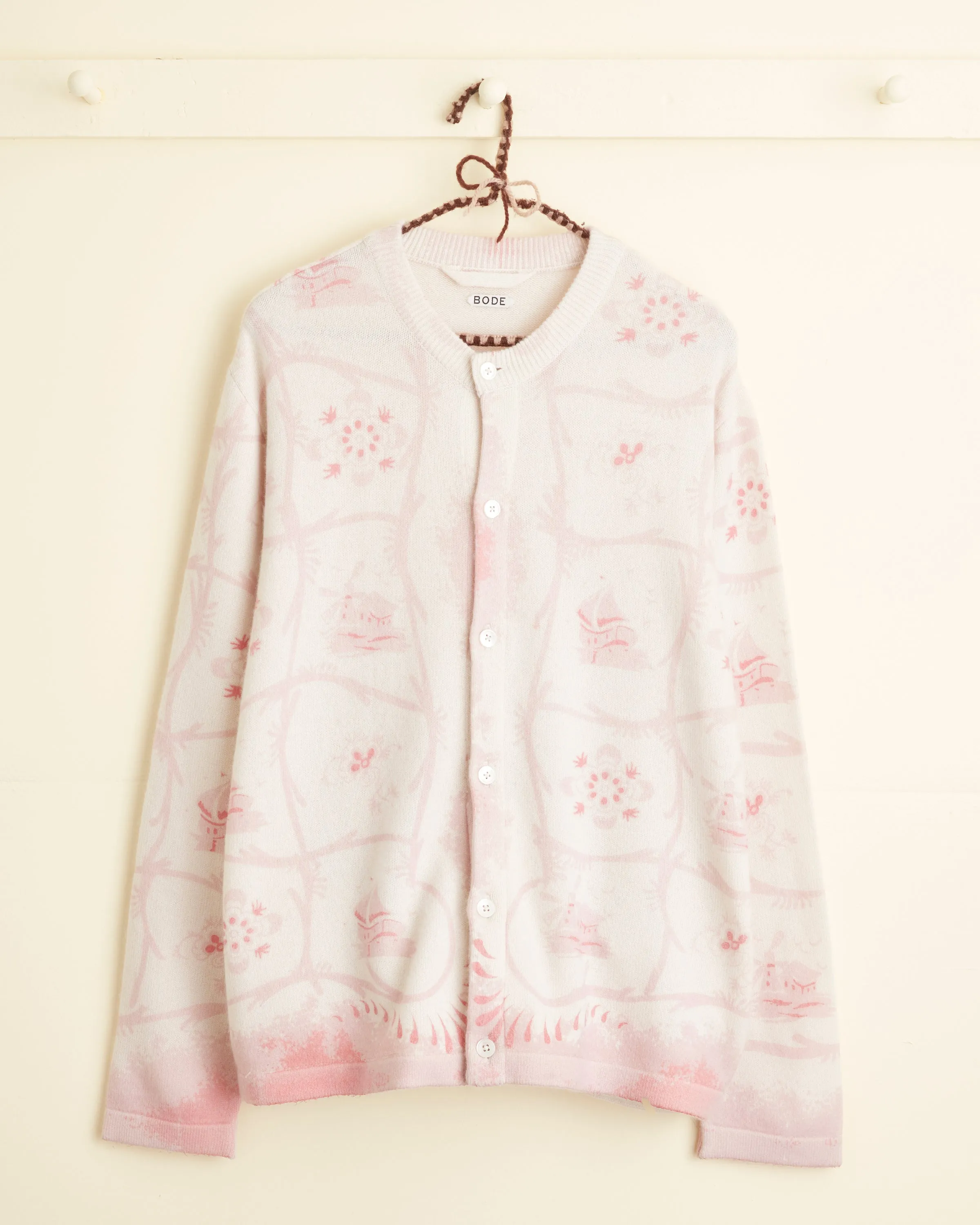 Printed Mill Cardigan sold by BODE product image thumbnail 4