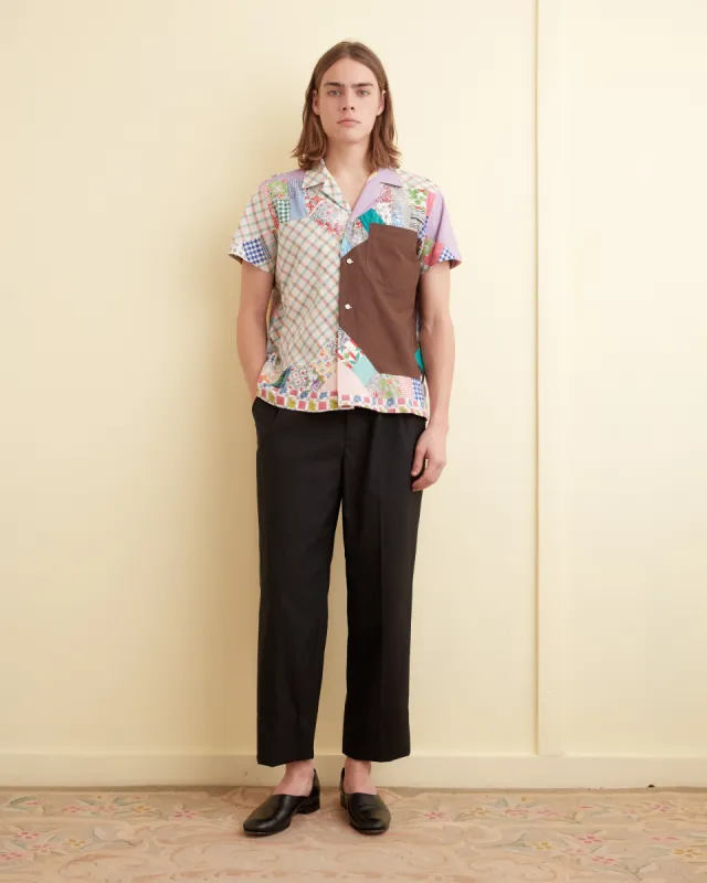 Floret Window Short Sleeve Shirt - XS sold by BODE