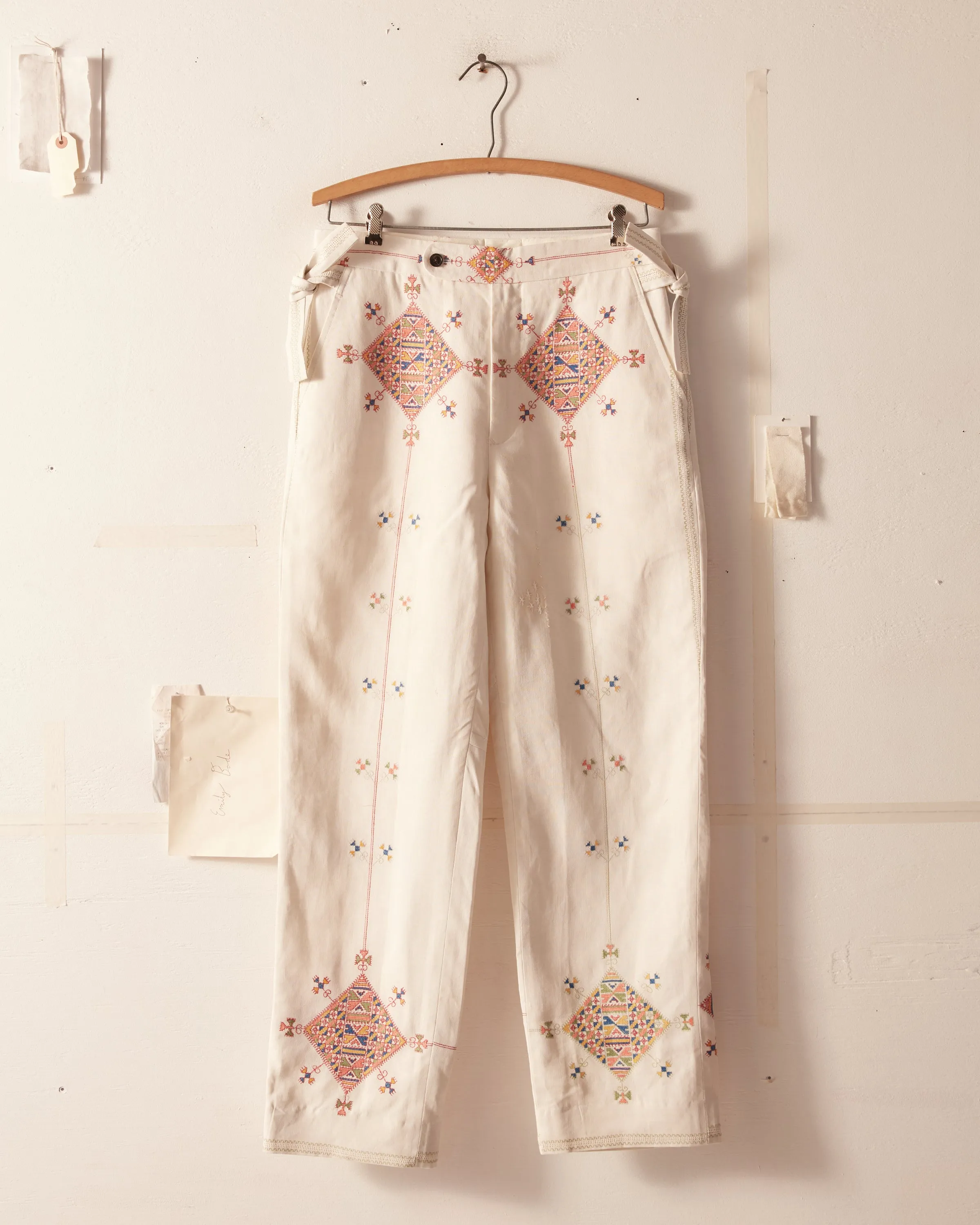 Azrou Linen Trousers - 30 sold by BODE product image thumbnail 2
