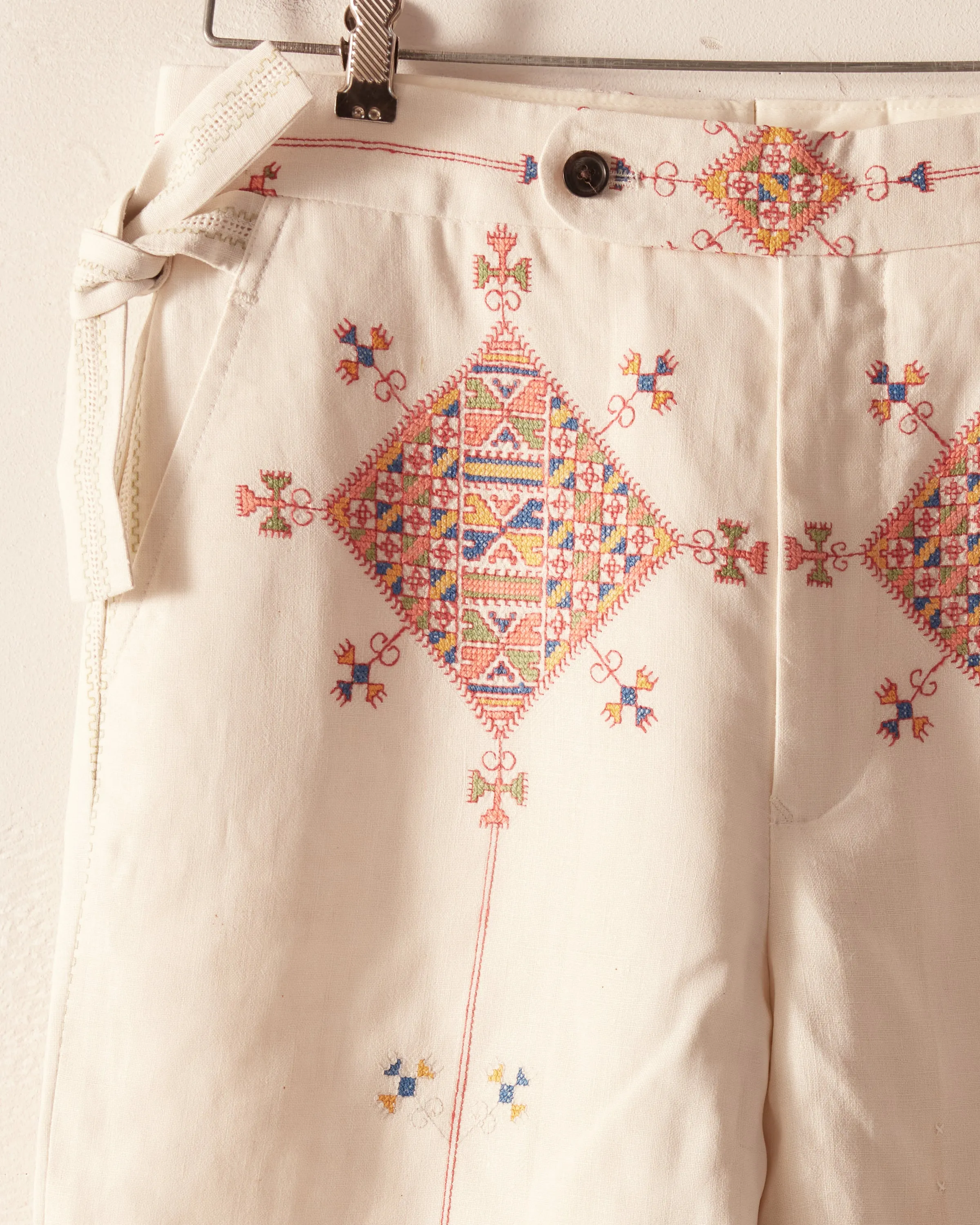 Azrou Linen Trousers - 30 sold by BODE product image thumbnail 3