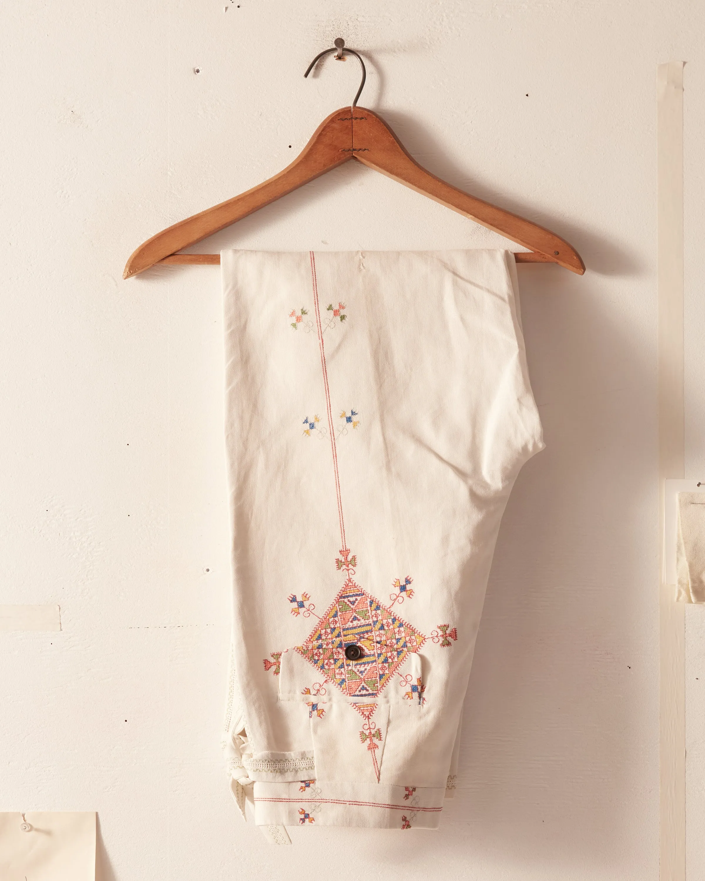 Azrou Linen Trousers - 30 sold by BODE