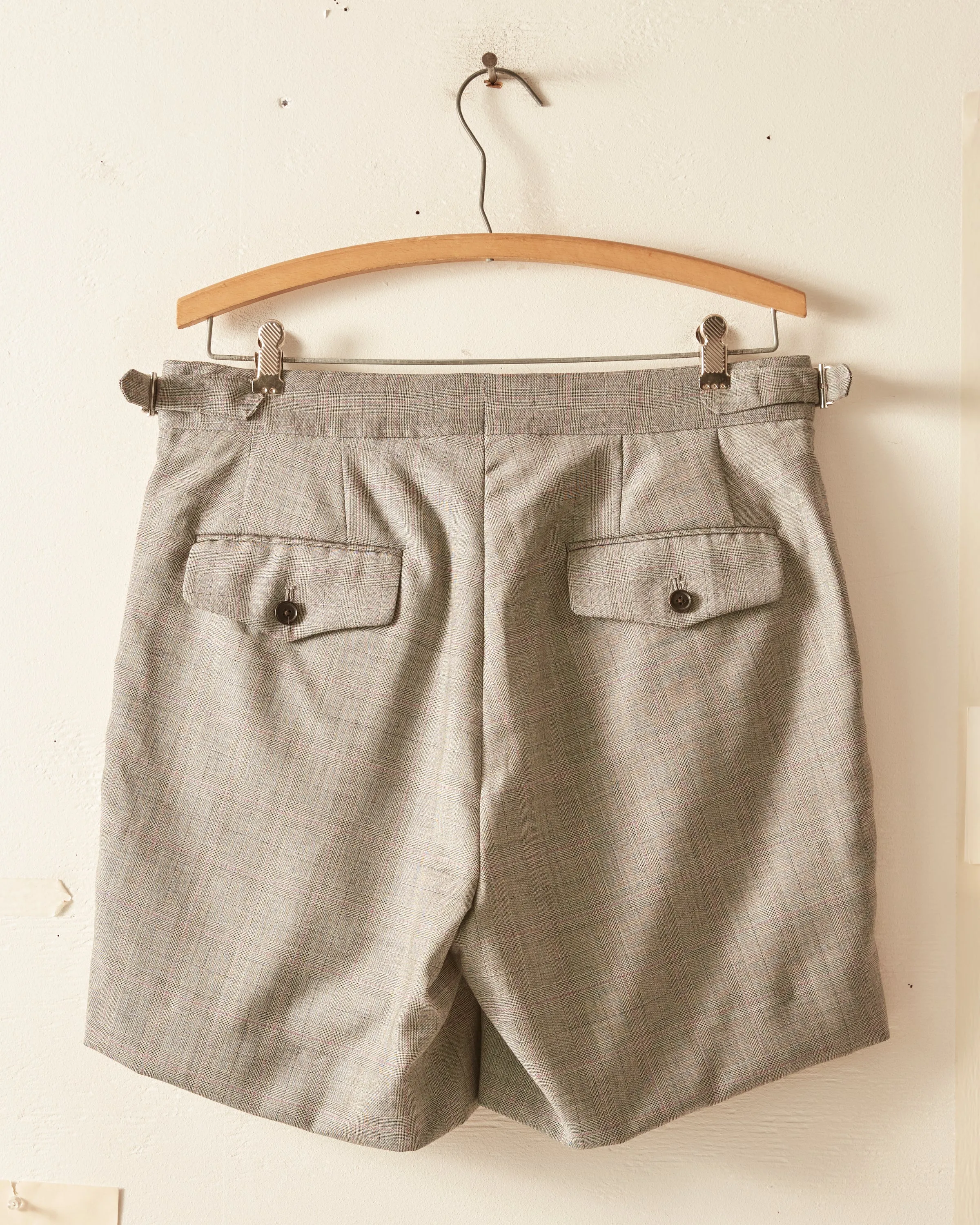 Raspberry Glen Wool Shorts - 31 sold by BODE product image thumbnail 3