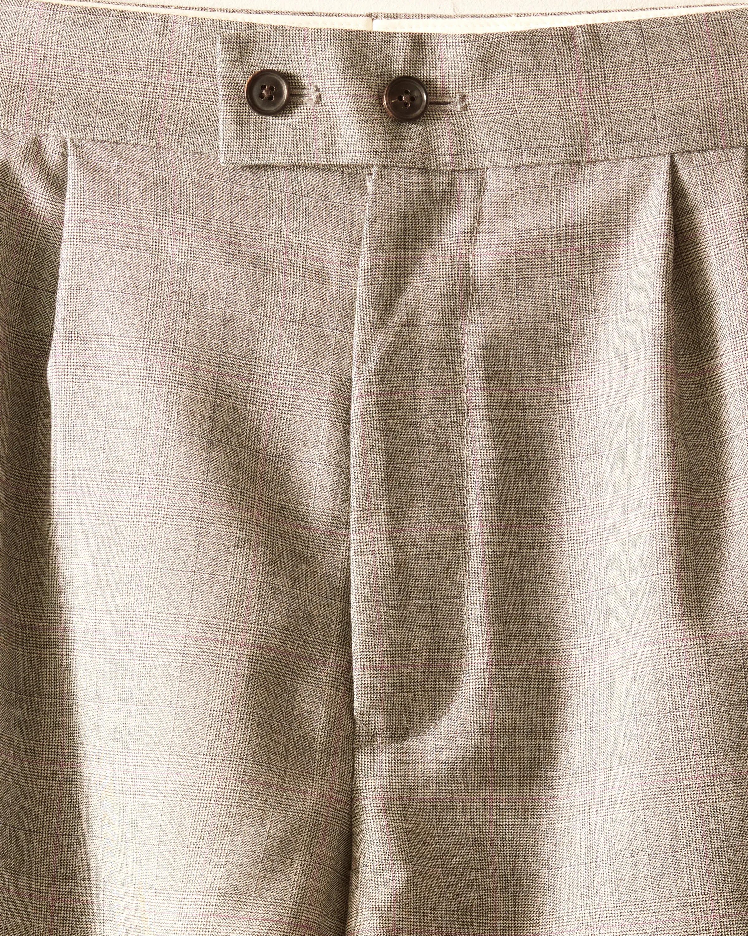 Raspberry Glen Wool Shorts - 31 sold by BODE product image thumbnail 2