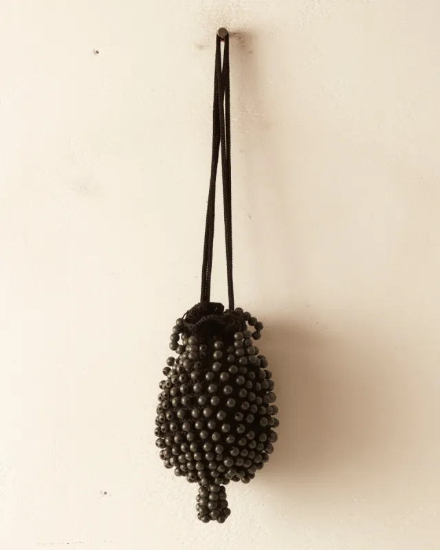 Beaded Crochet Bag - Blue | Parallel
