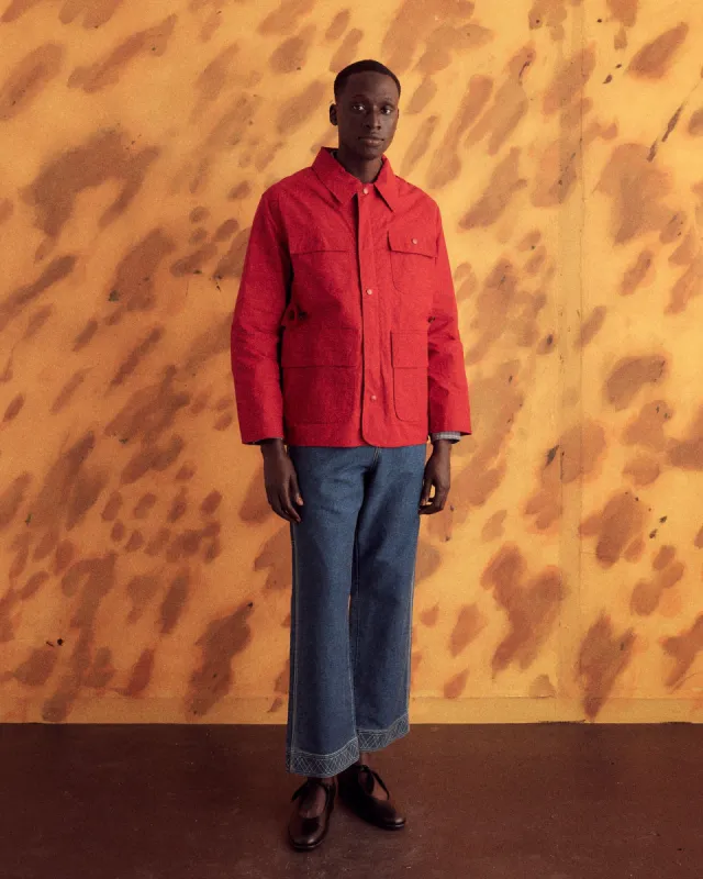 Hunting Jacket - Red sold by BODE
