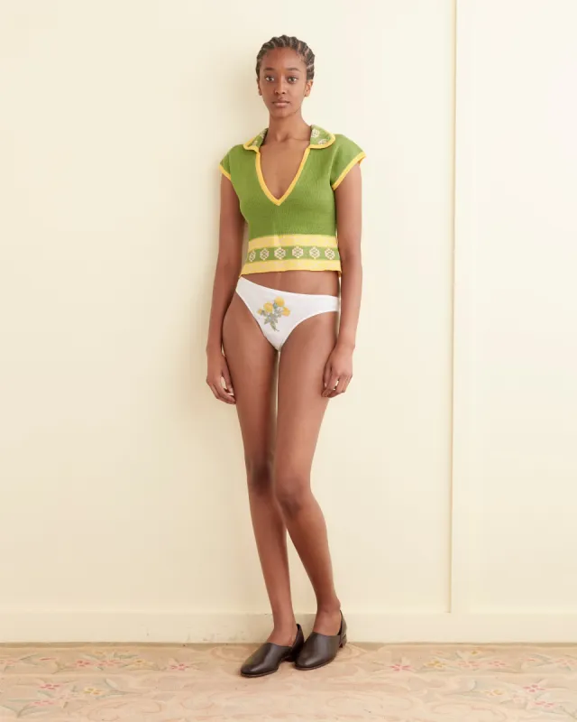 Wellfleet Jacquard Top made by BODE