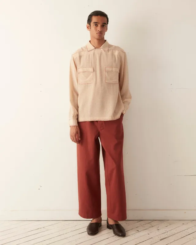 Knot Grid Pullover sold by BODE