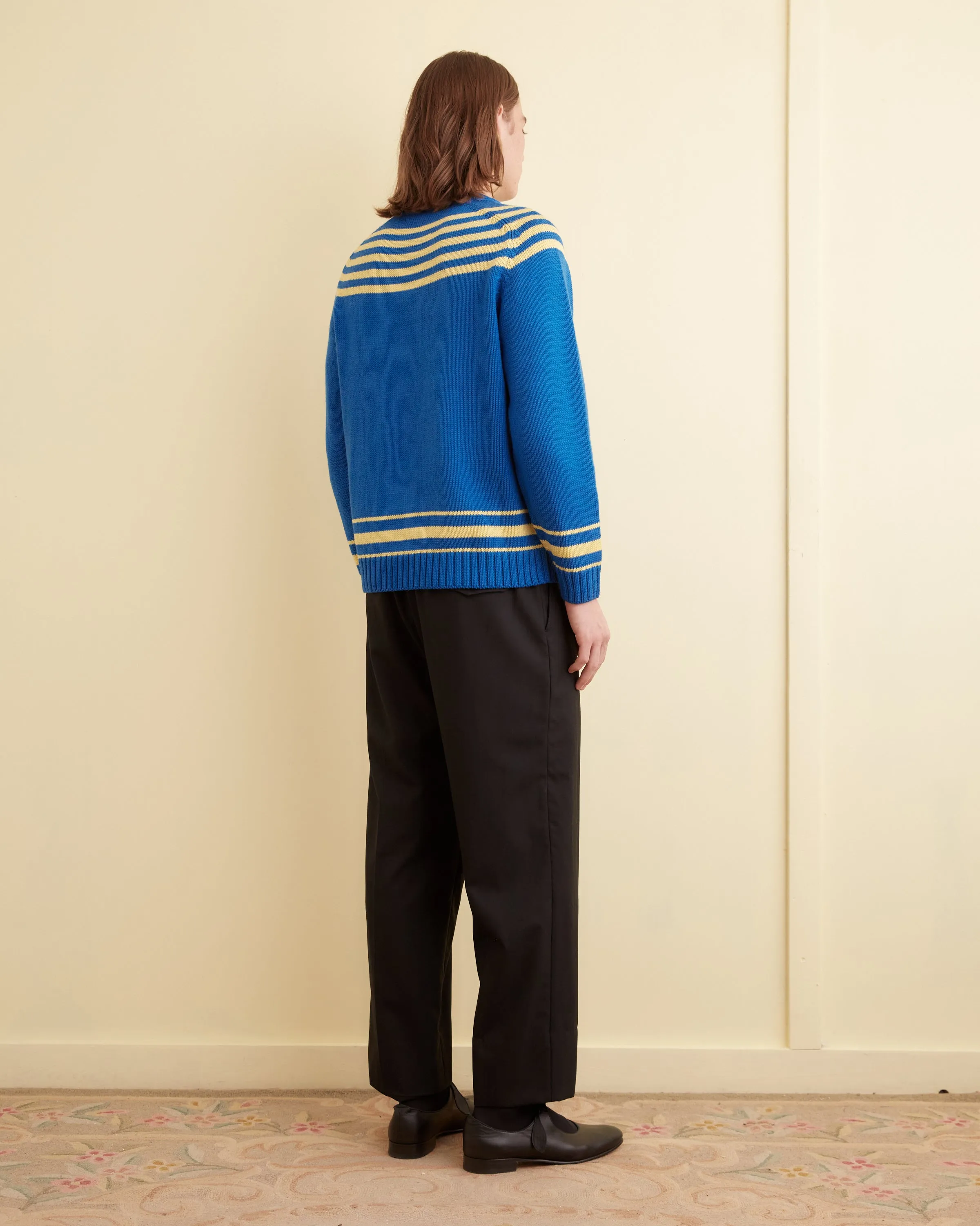 Pony Lasso Sweater - Blue Multi sold by BODE product image thumbnail 3