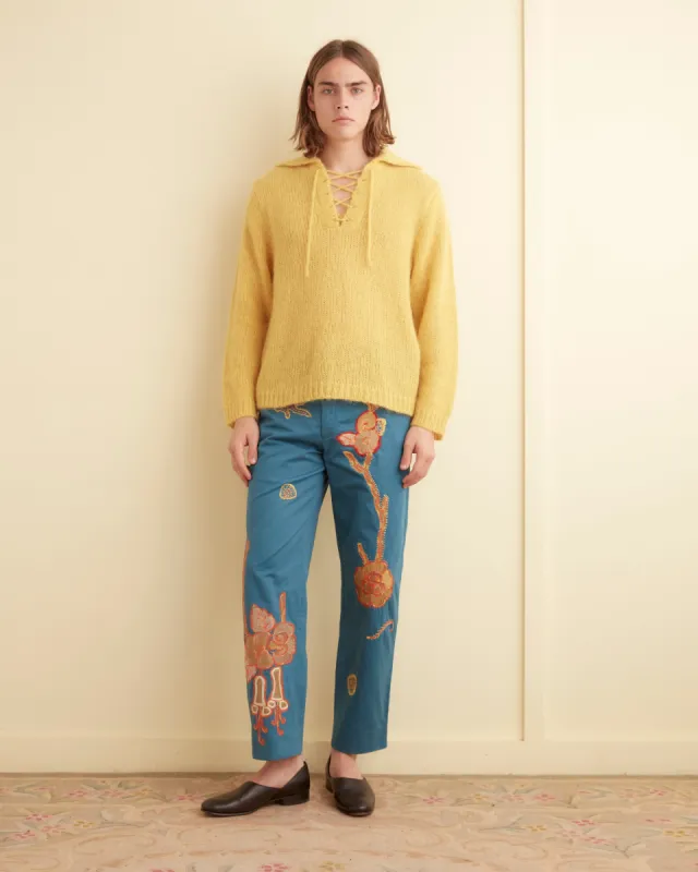 Bell Flower Trousers sold by BODE