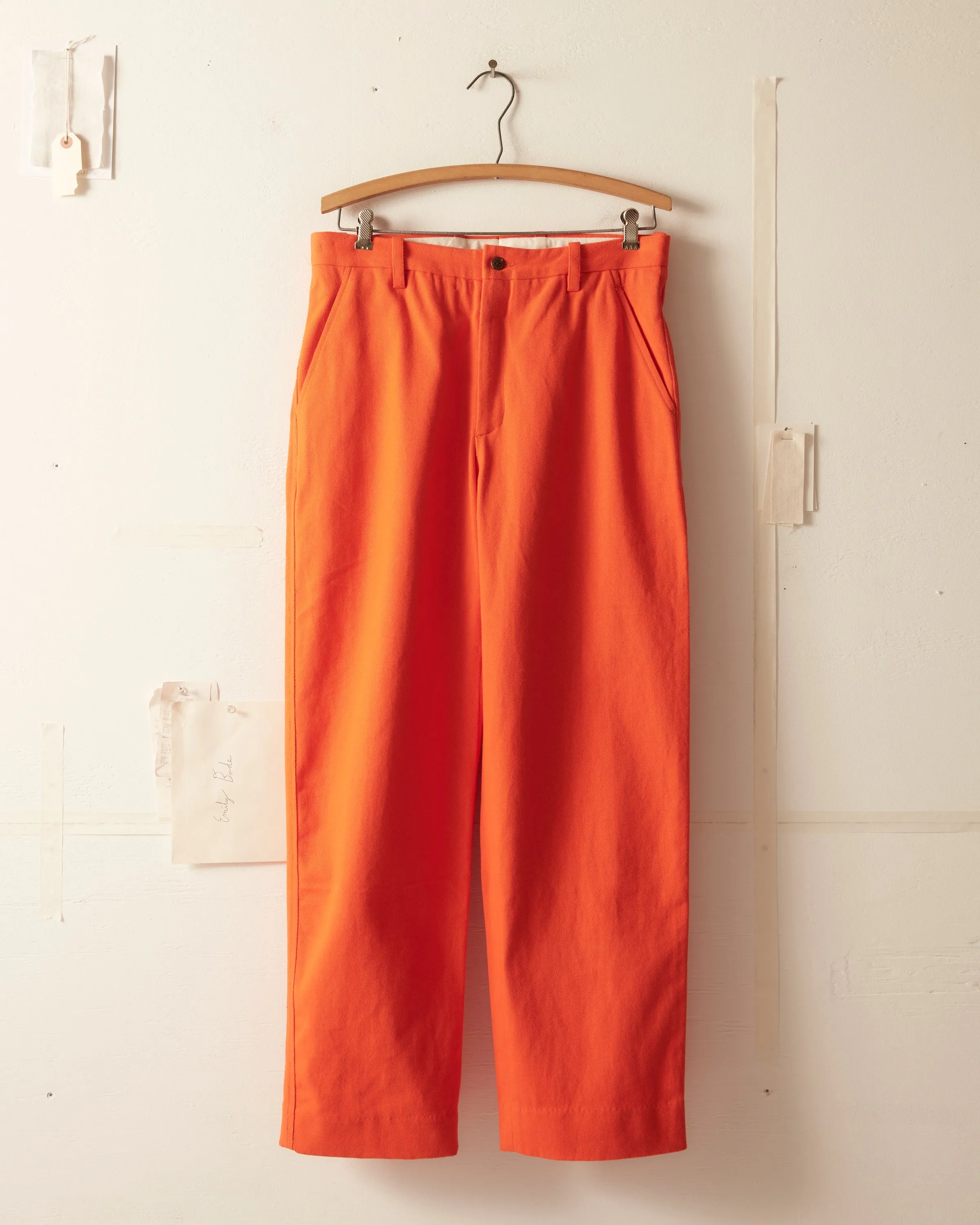 Standard Trousers - Flame sold by BODE