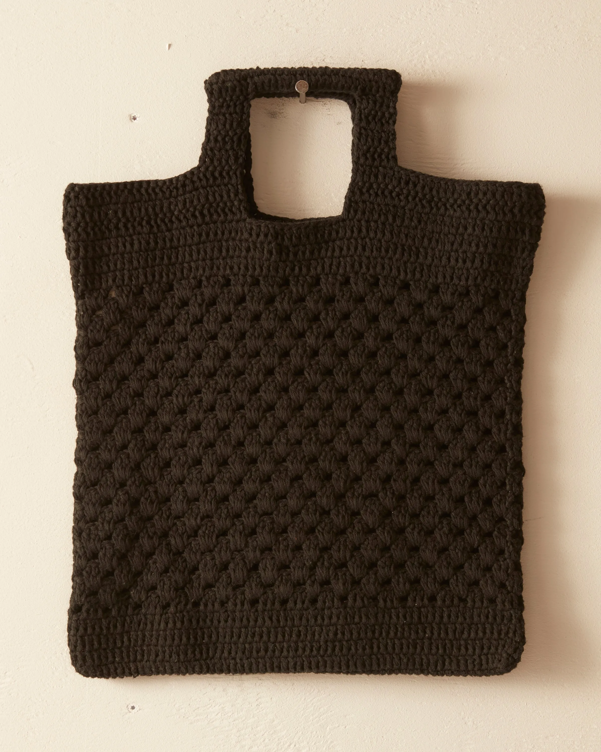 Crochet Tote - Black sold by BODE product image thumbnail 3