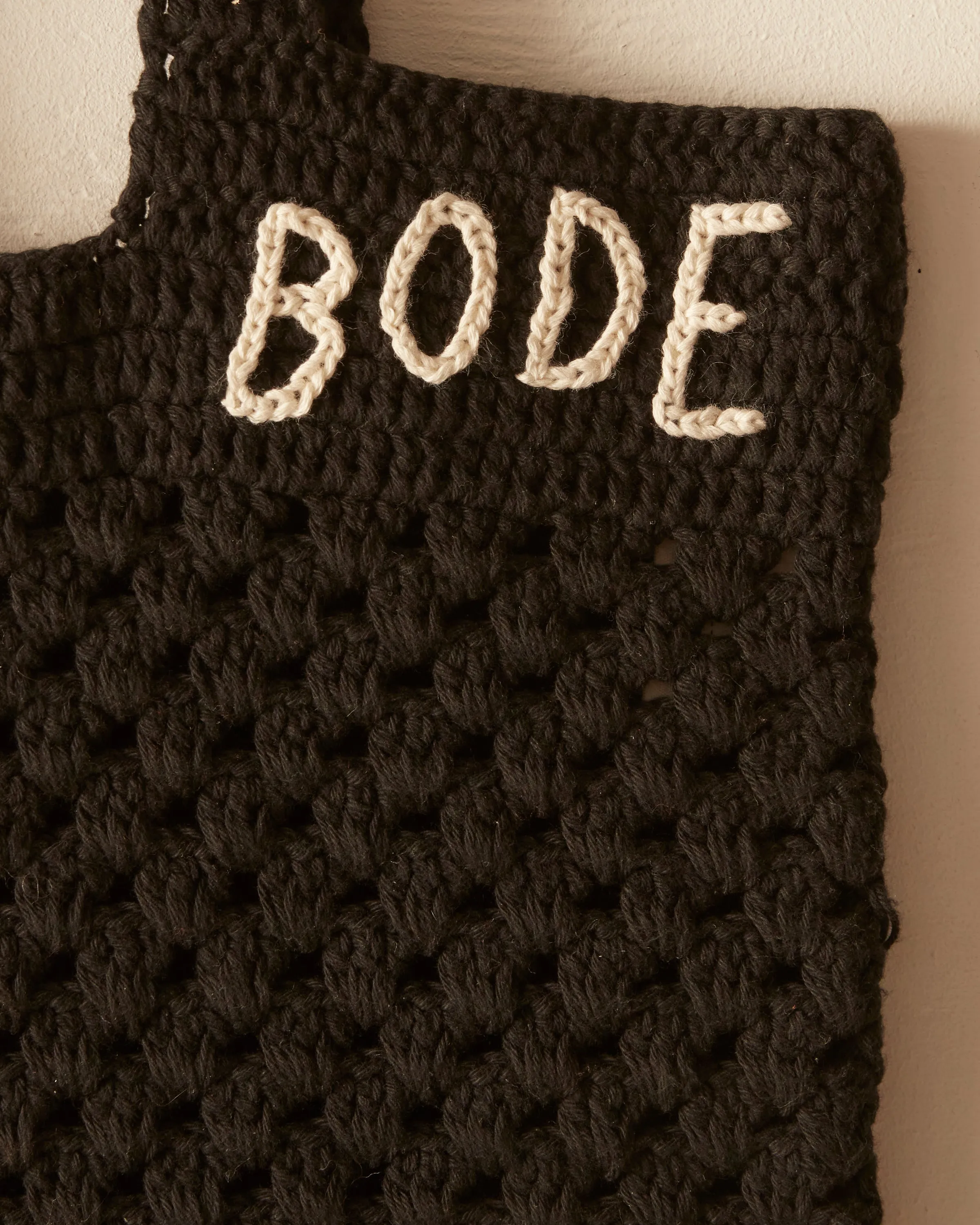 Crochet Tote - Black sold by BODE product image thumbnail 2