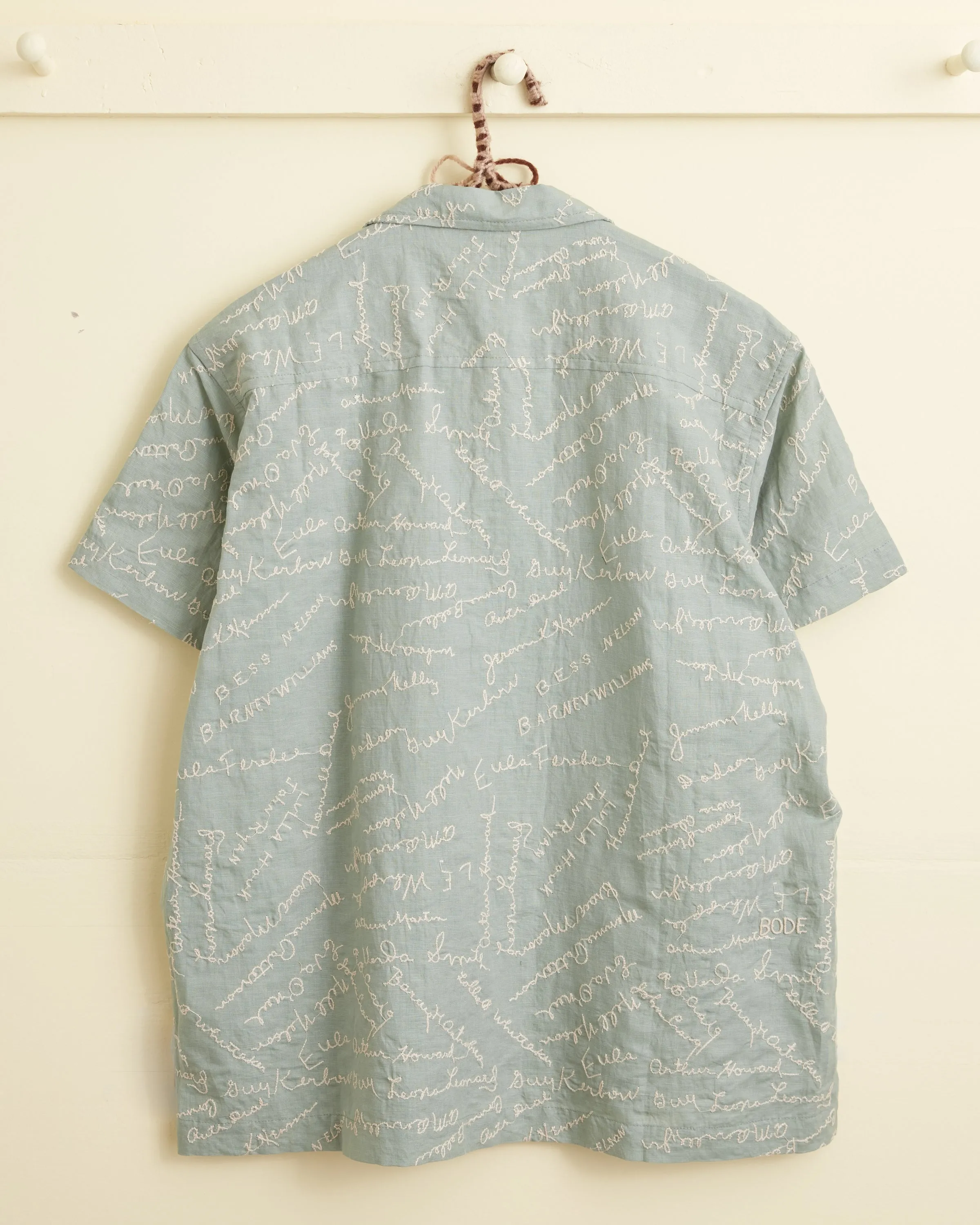 Powder Signature Short Sleeve Shirt sold by BODE product image thumbnail 3